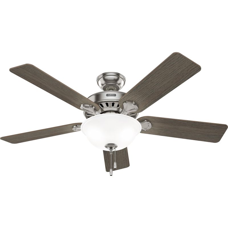 Pro's Best 52 Inch Ceiling Fan with Light Kit by Hunter Fan
