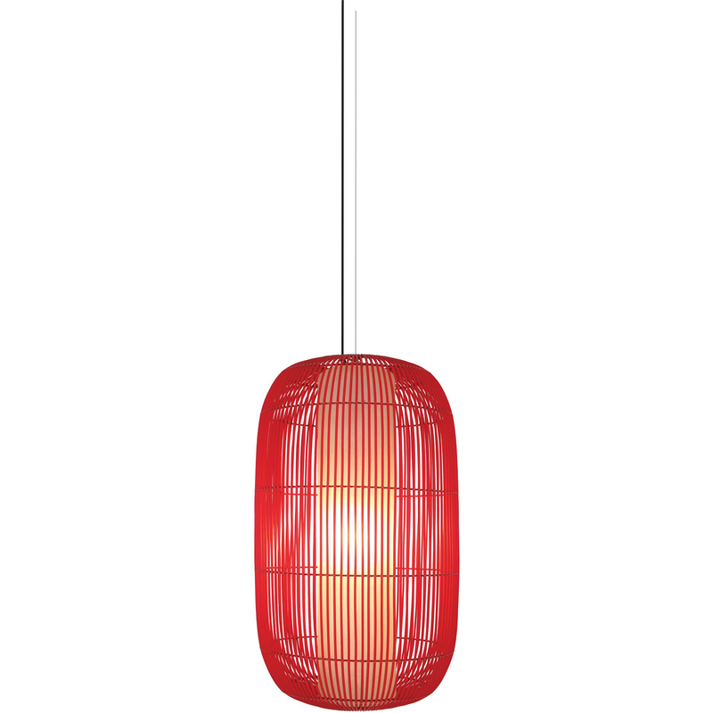 Geisha Medium Lantern Pendant by Kenneth Cobonpue