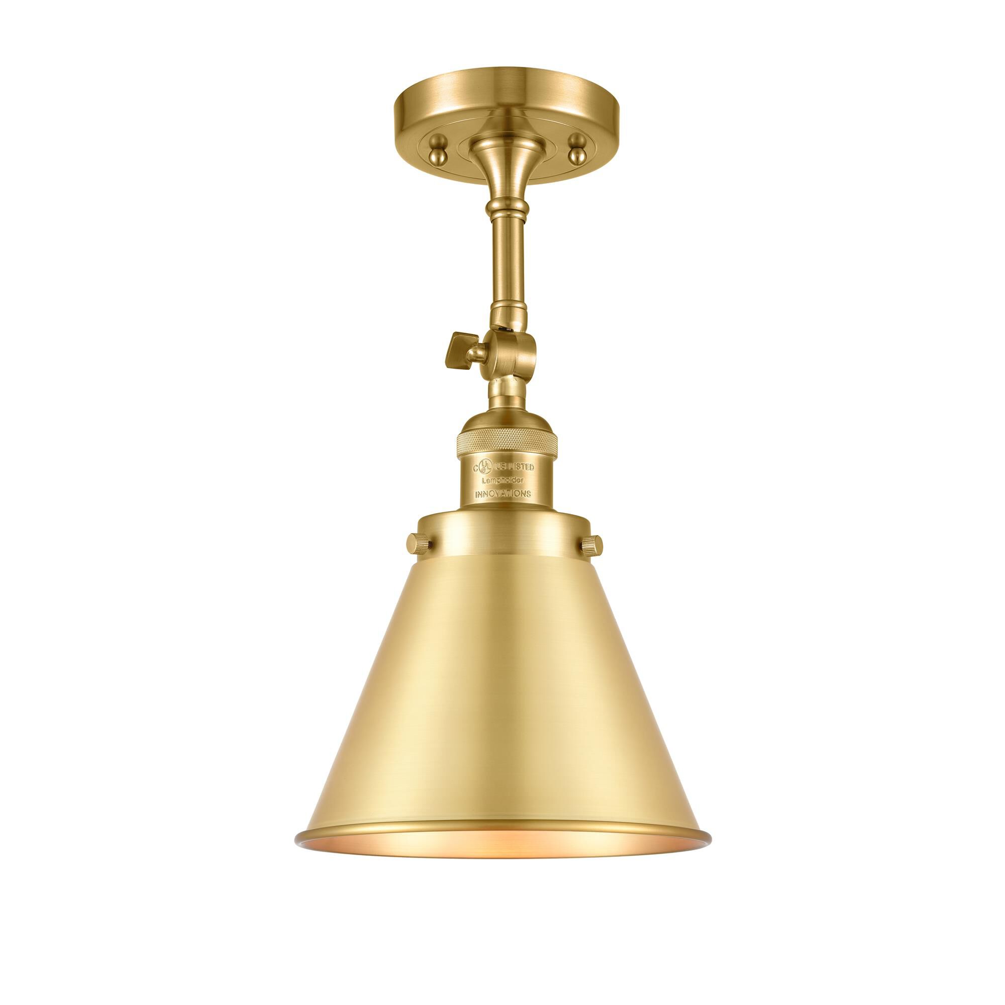 Shown in Satin Gold finish