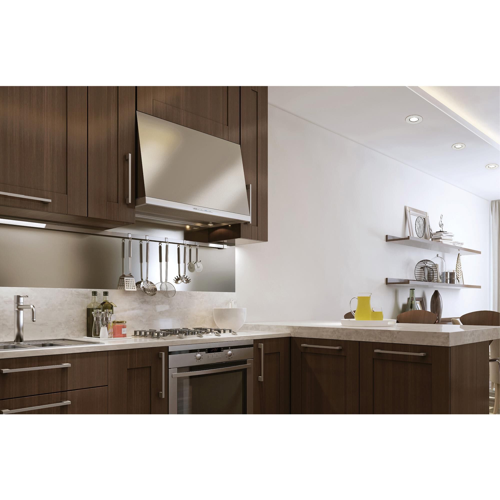 Shown in White finish