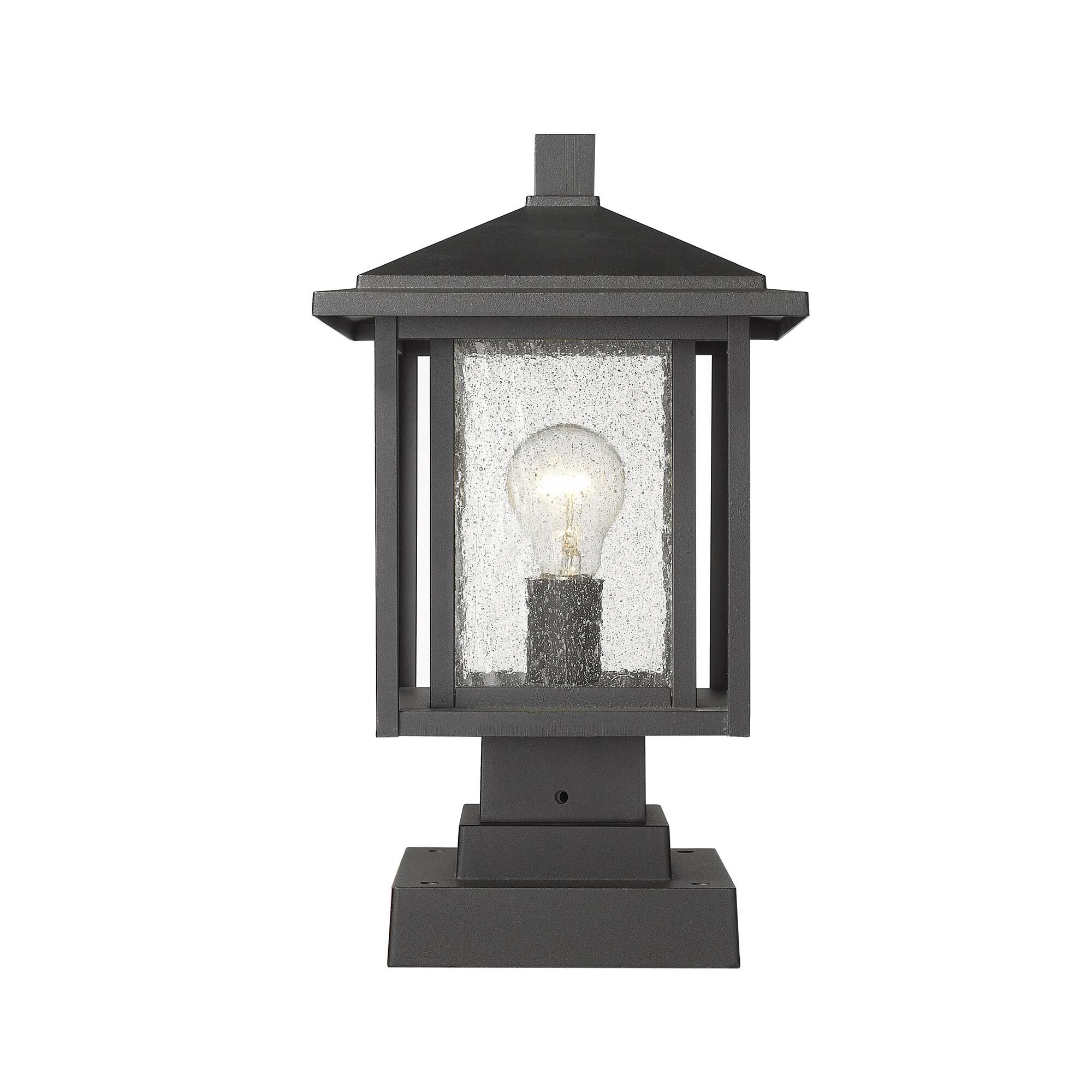 Z-Lite Aspen 16 Inch Tall Outdoor Pier Lamp