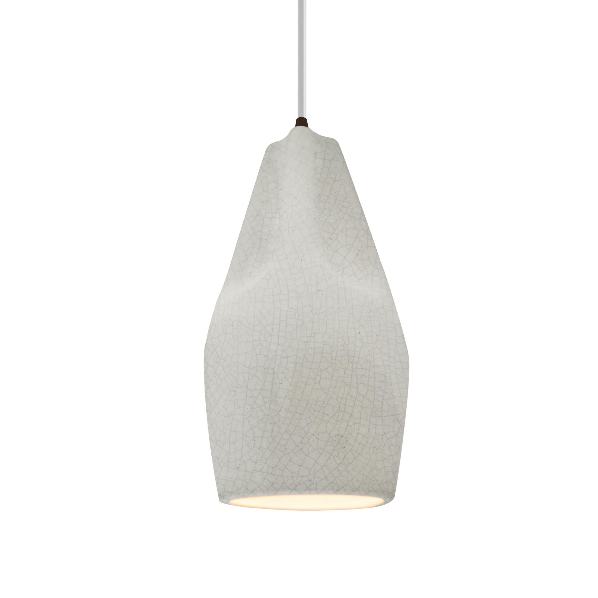 Crease 6 Inch Mini Pendant by Justice Design Group