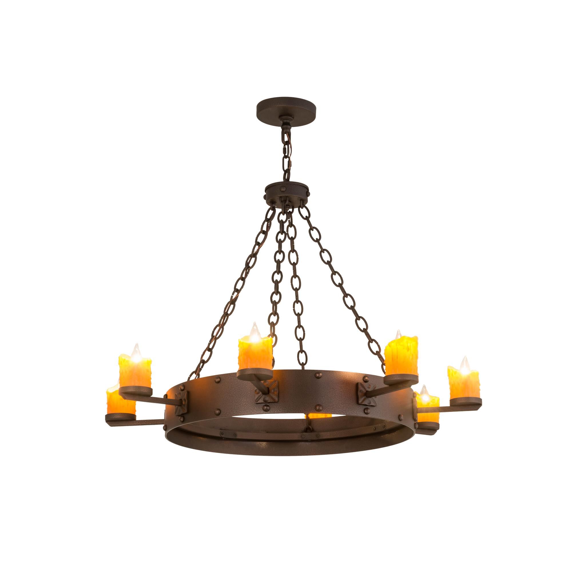 Kingston 37 Inch 8 Light Chandelier by Meyda Lighting