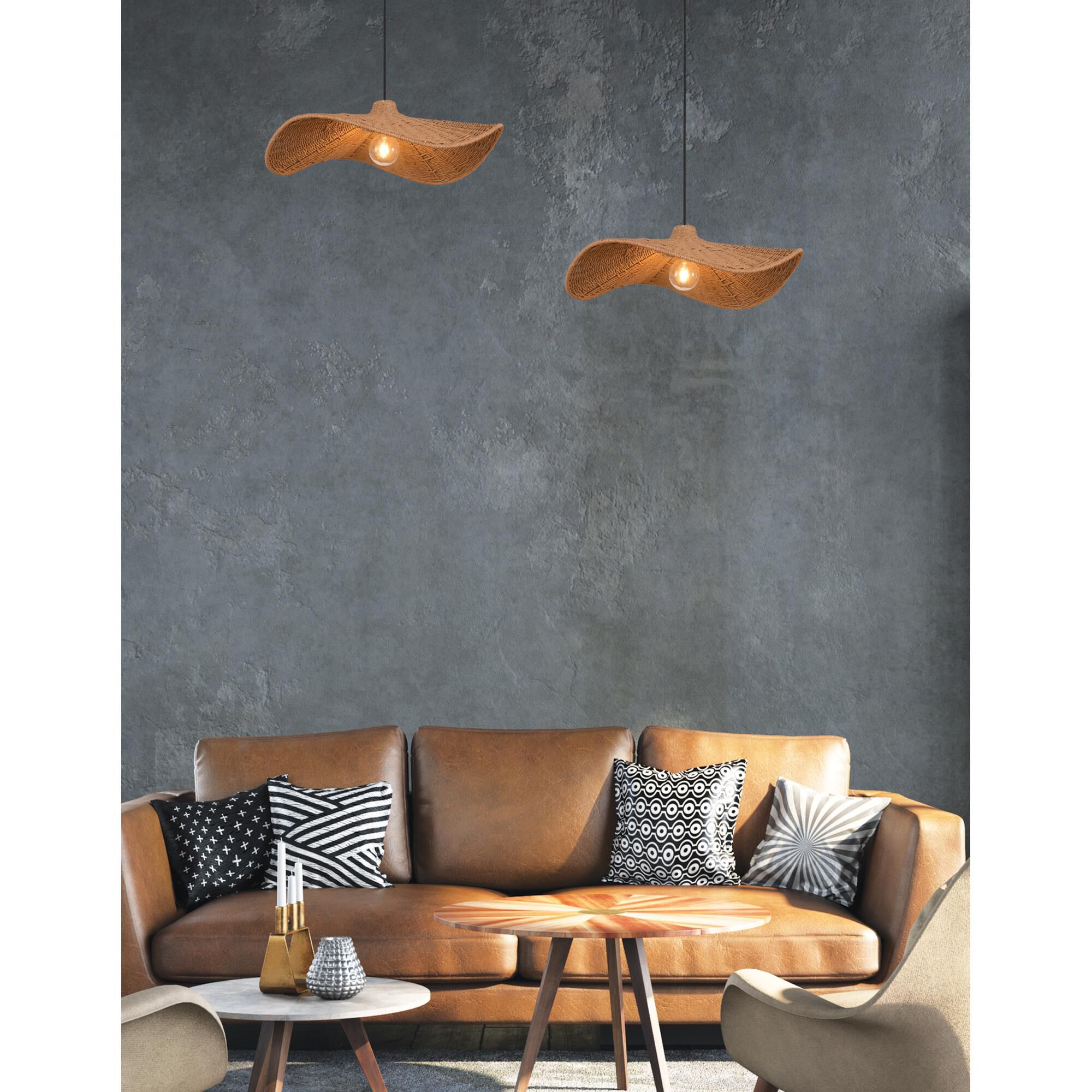 Selma 24 Inch Large Pendant by Dainolite