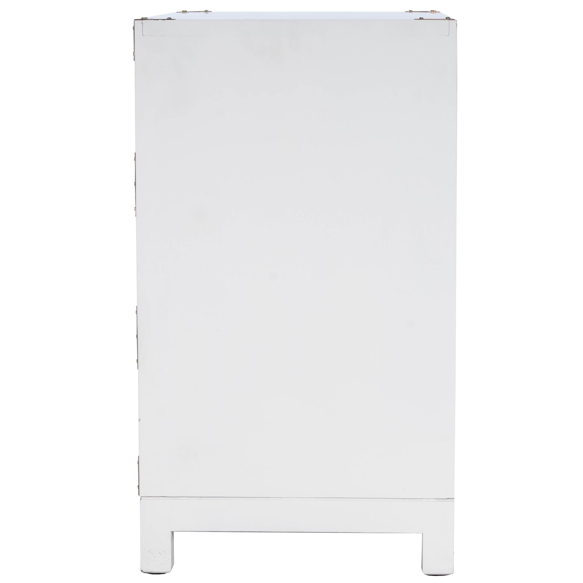 Shown in Glossy White finish