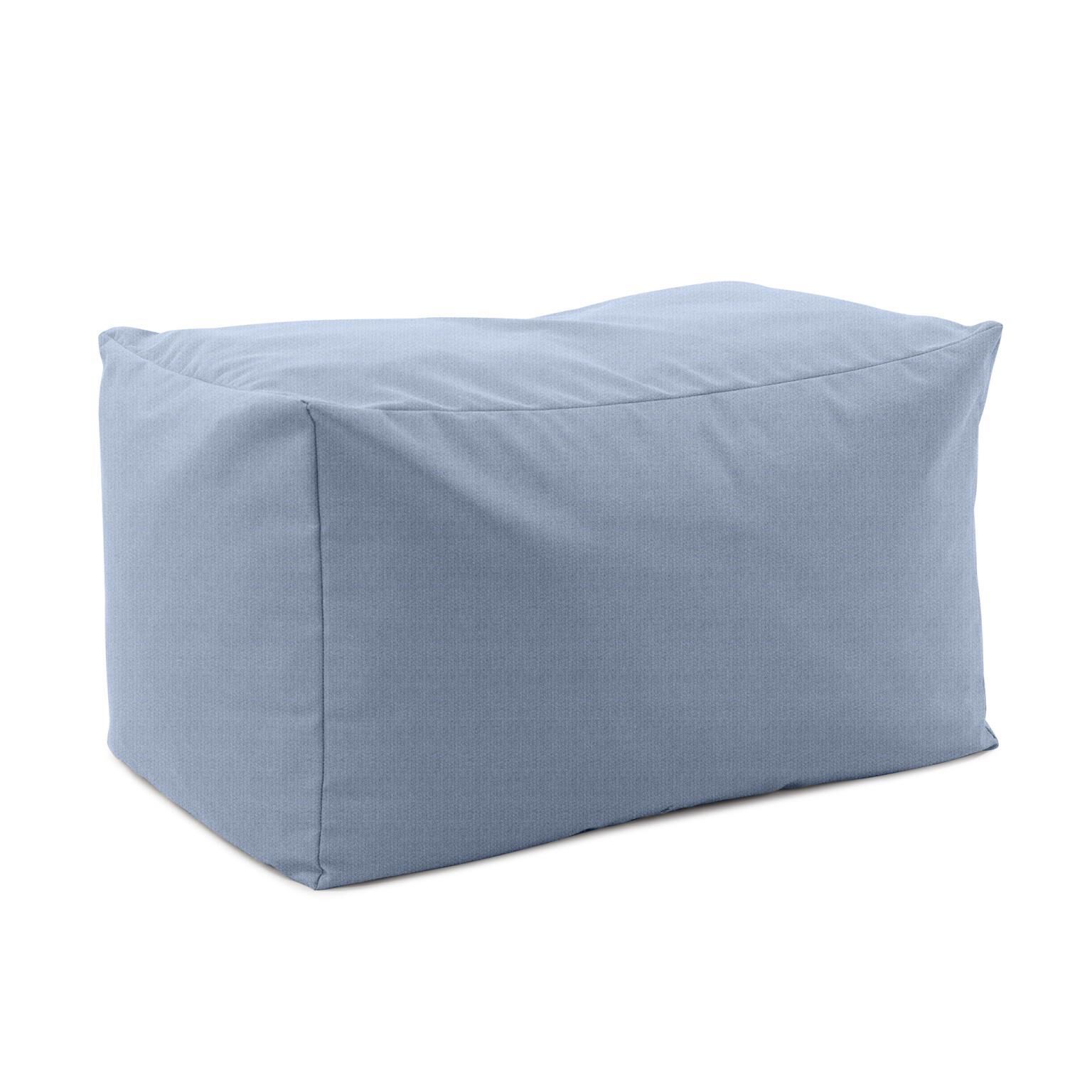 The Driftwood Pouf Bench by Howard Elliott Collection