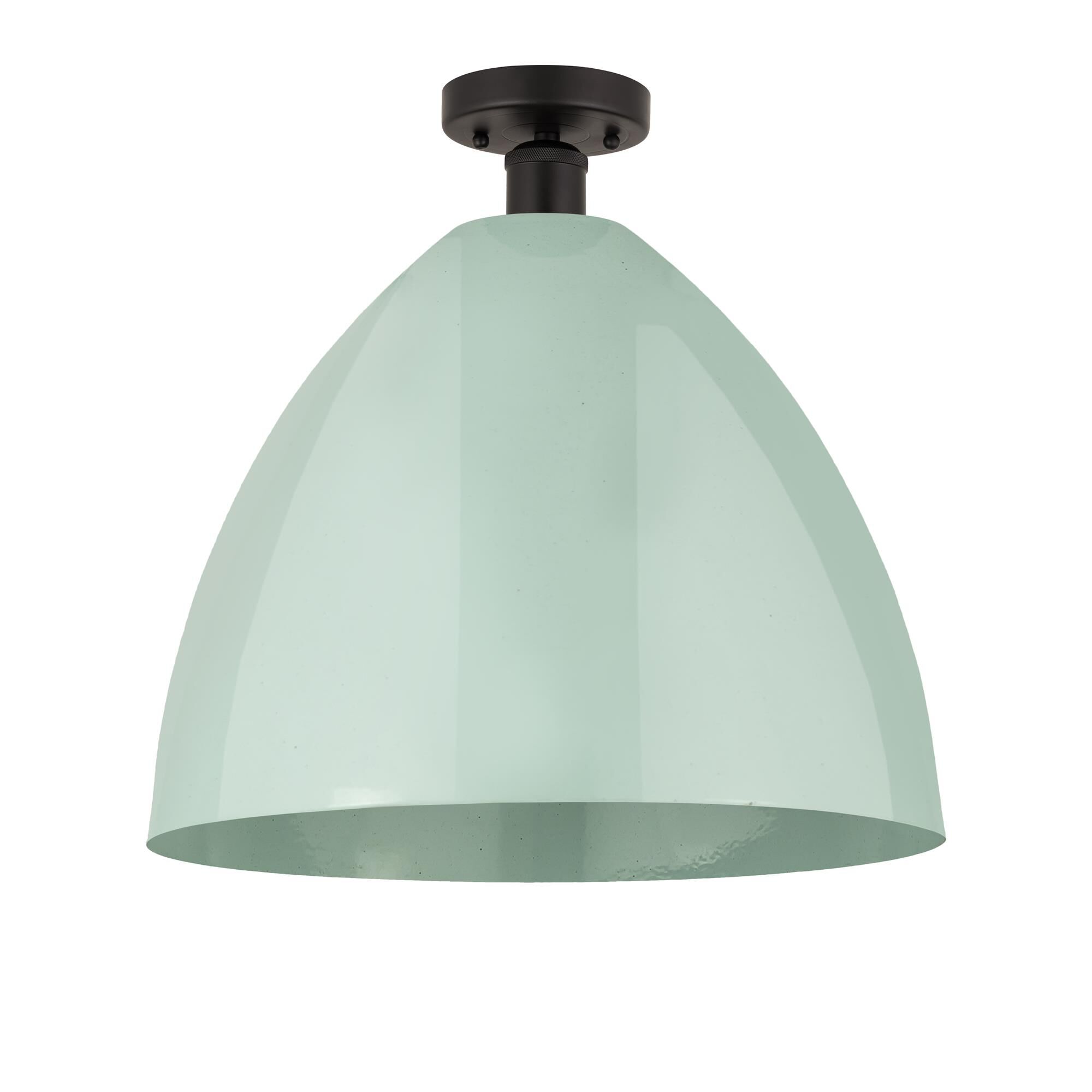 Bruno Marashlian Plymouth Dome 16 Inch 1 Light Semi Flush Mount by Innovations Lighting