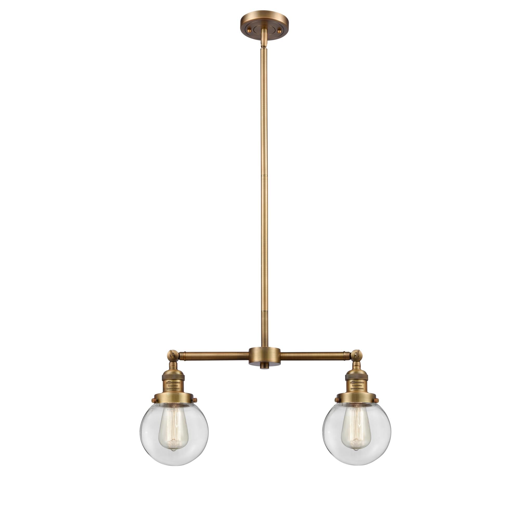 Bruno Marashlian Beacon 23 Inch 2 Light Chandelier by Innovations Lighting
