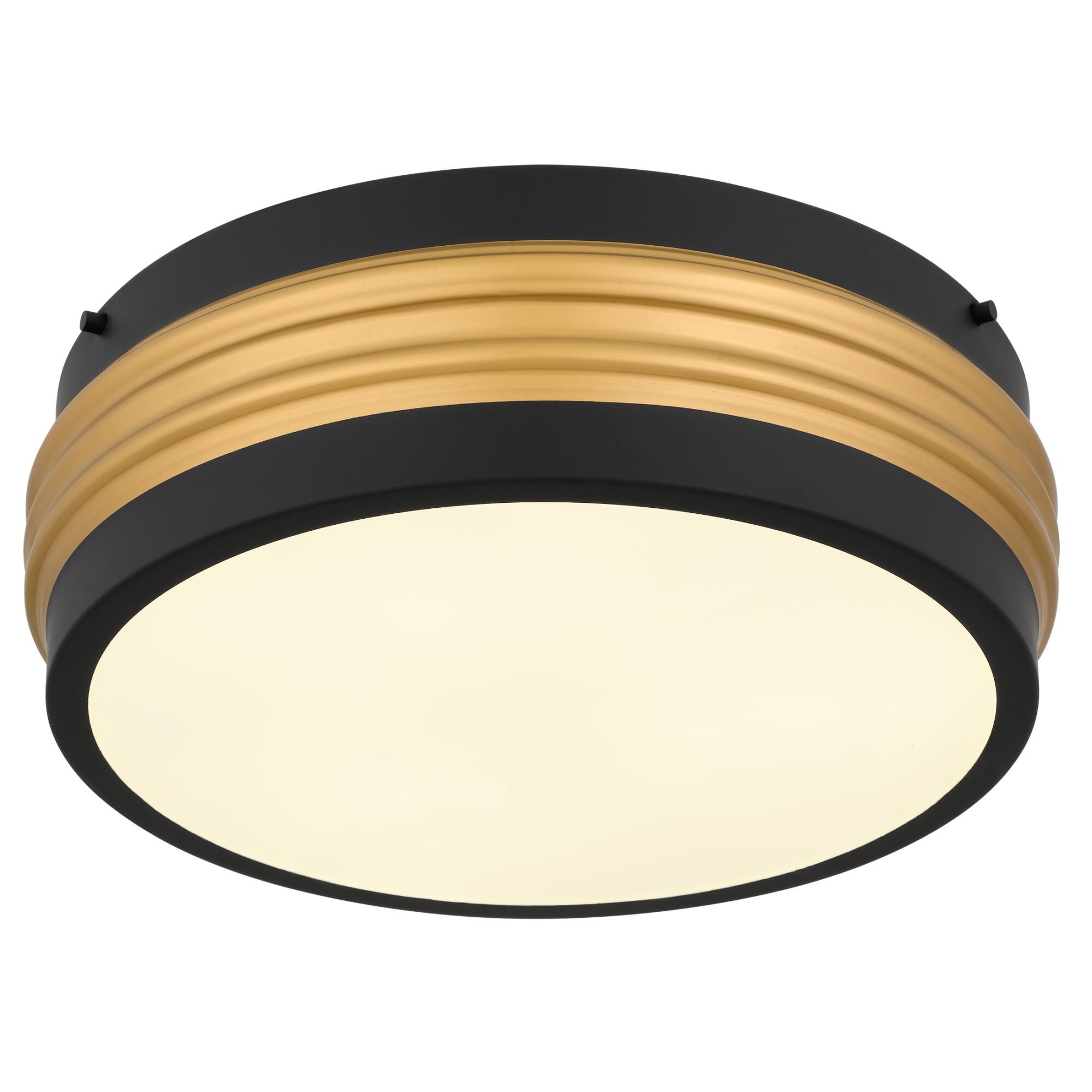 Shown in Matte Black finish and Clear White Glass shade