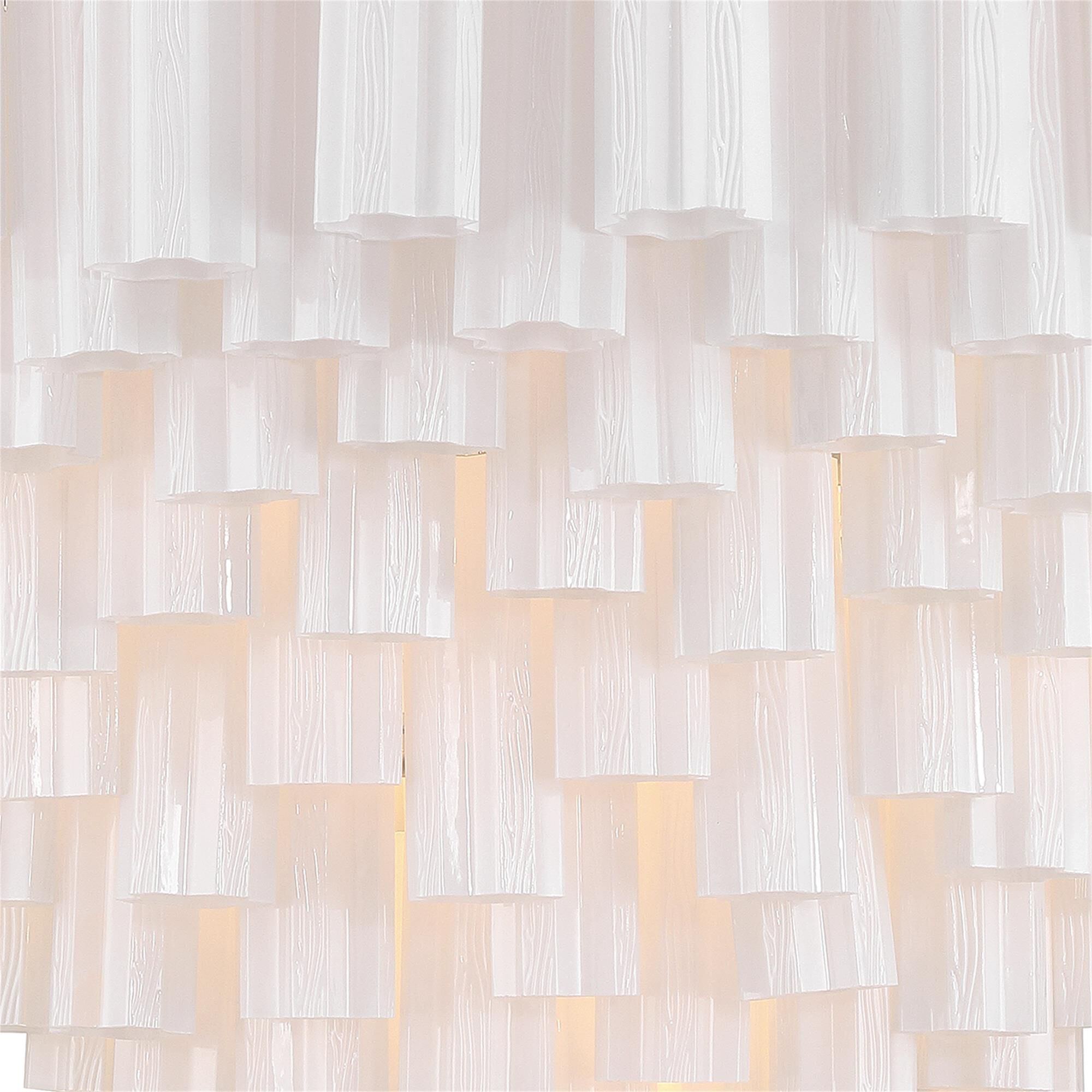 Shown in Polished Chrome finish and Tronchi Glass crystal
