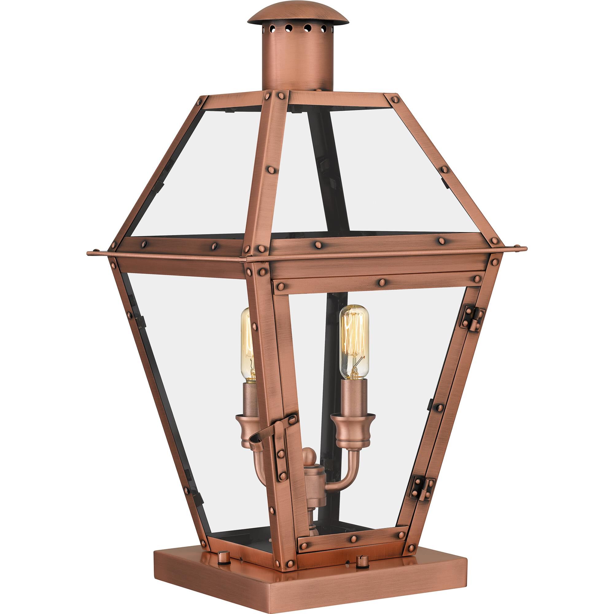 Rue De Royal 10.5 Inch 2 Light Outdoor Pier Lamp by Quoizel