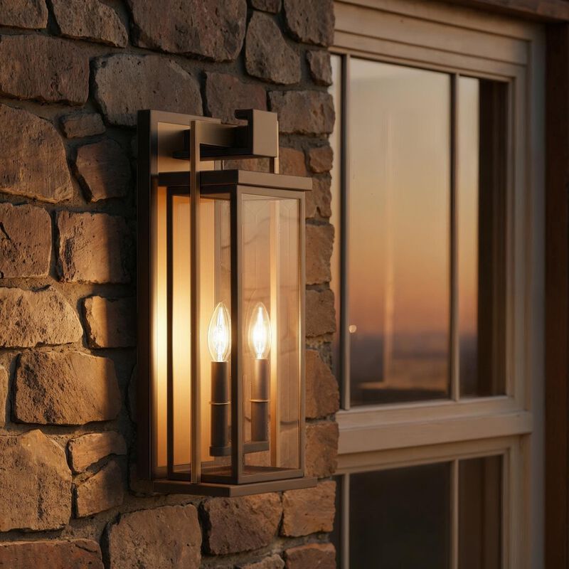 Lendel 20 Inch Outdoor Wall Light by Crystorama