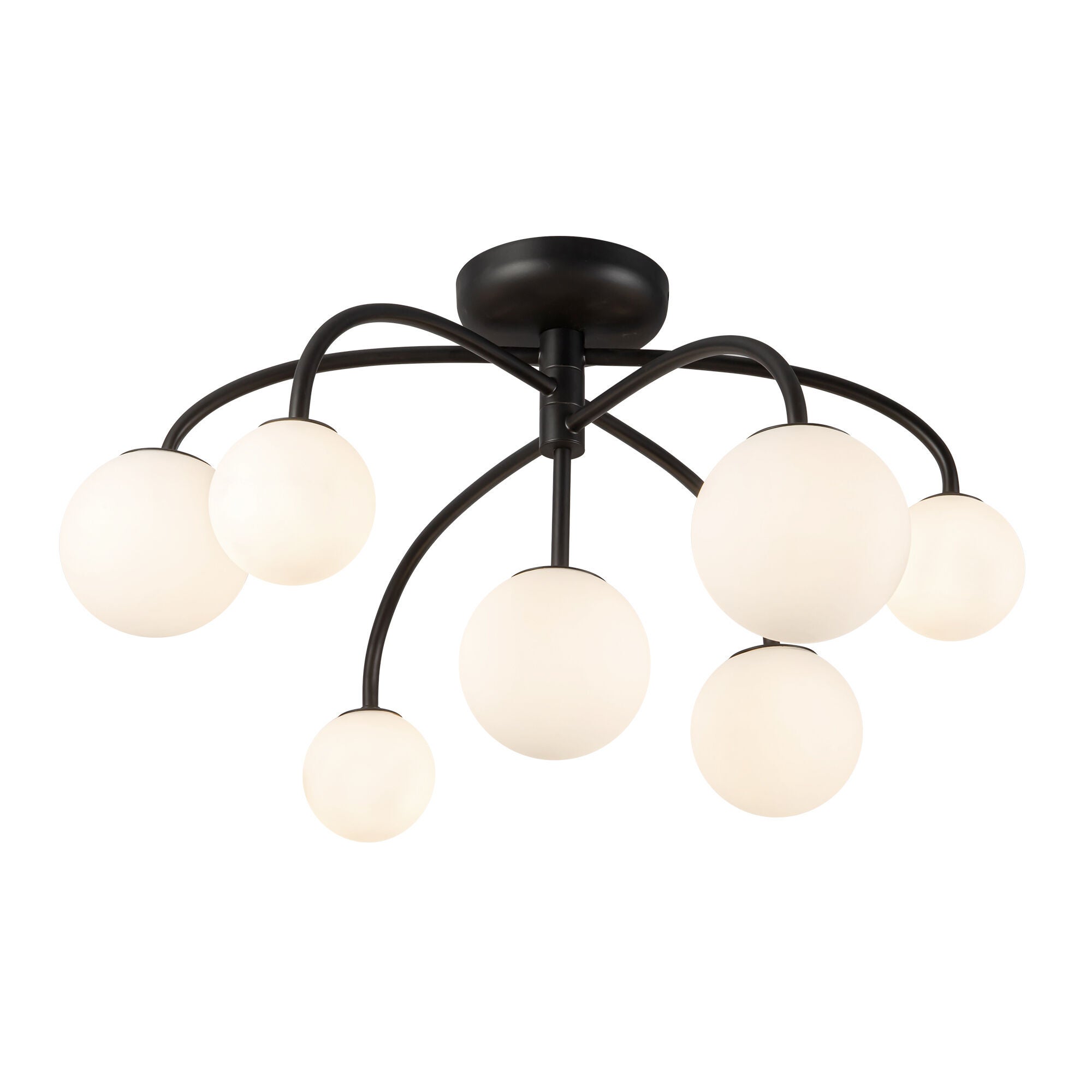 Elisa Carlucci Fiona 27 Inch Semi Flush Mount,