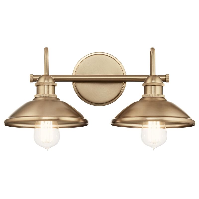 Clyde 17 Inch Bath Vanity Light by Kichler