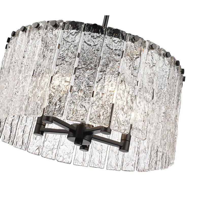 Glacier 19 Inch Large Pendant by Z-Lite