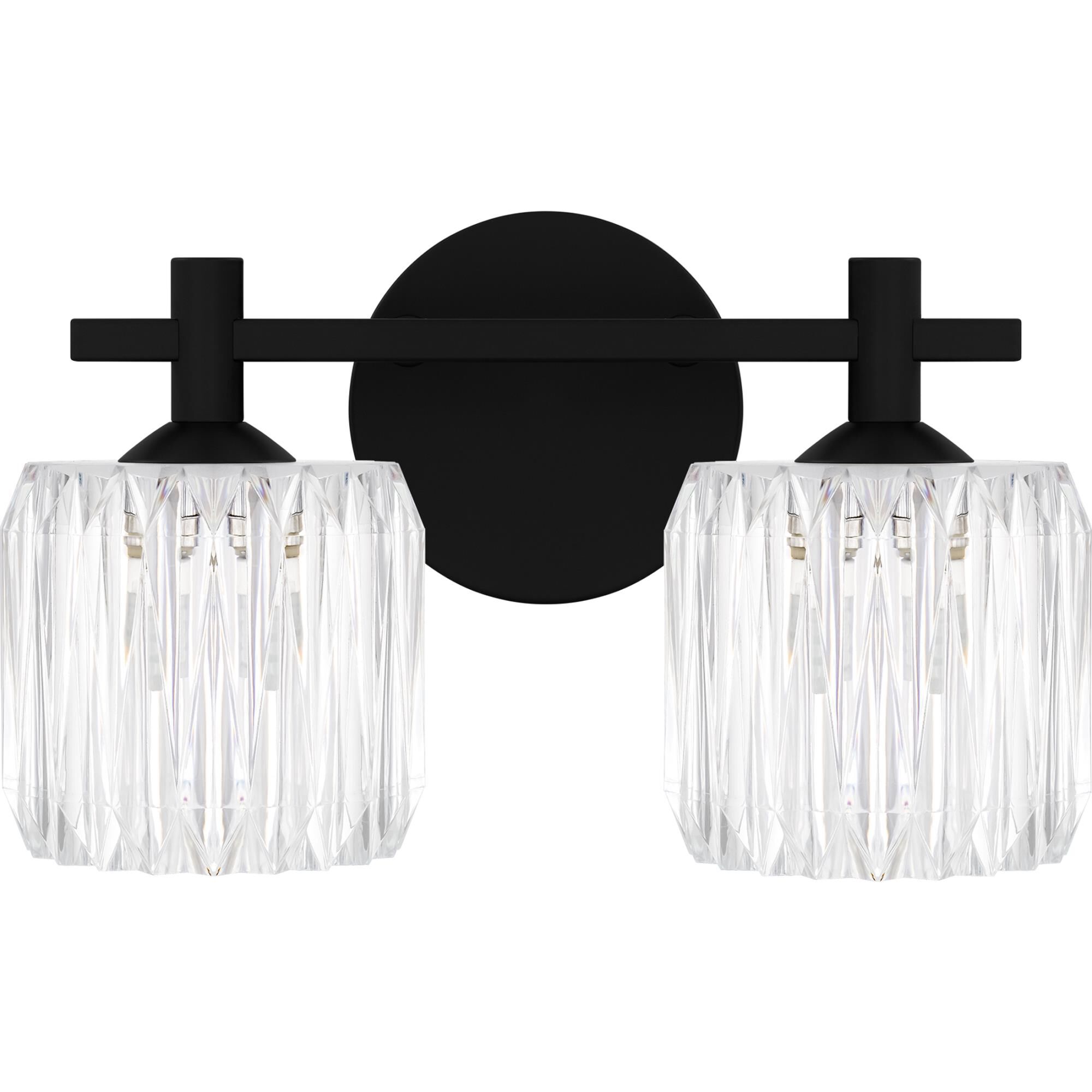 Spade 14 Inch Bath Vanity Light by Quoizel