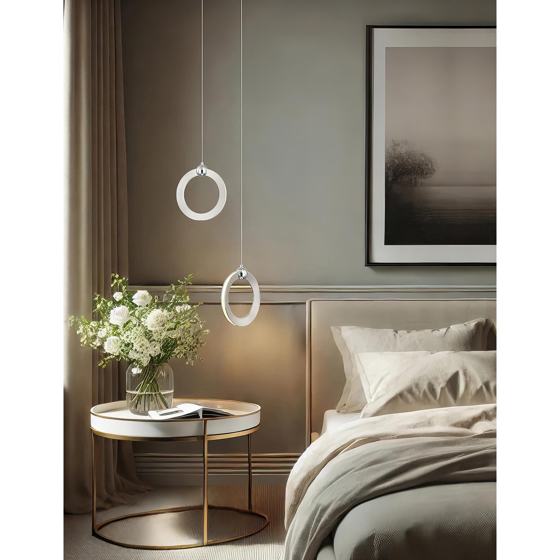 Shown in Brushed Nickel finish