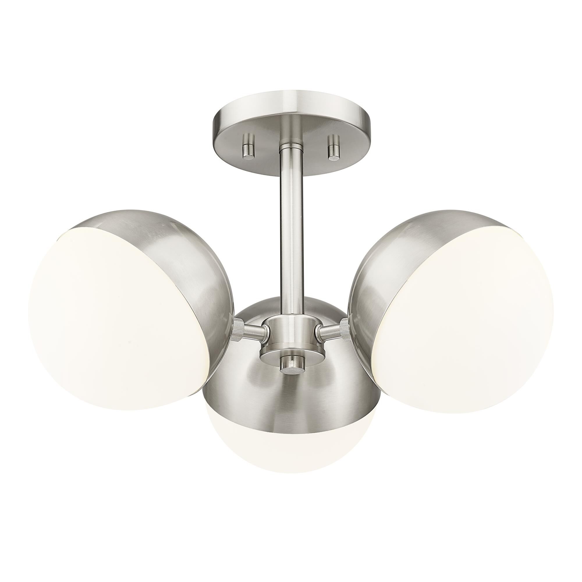 Realm Sphere 17 Inch Semi Flush Mount by Z Lite