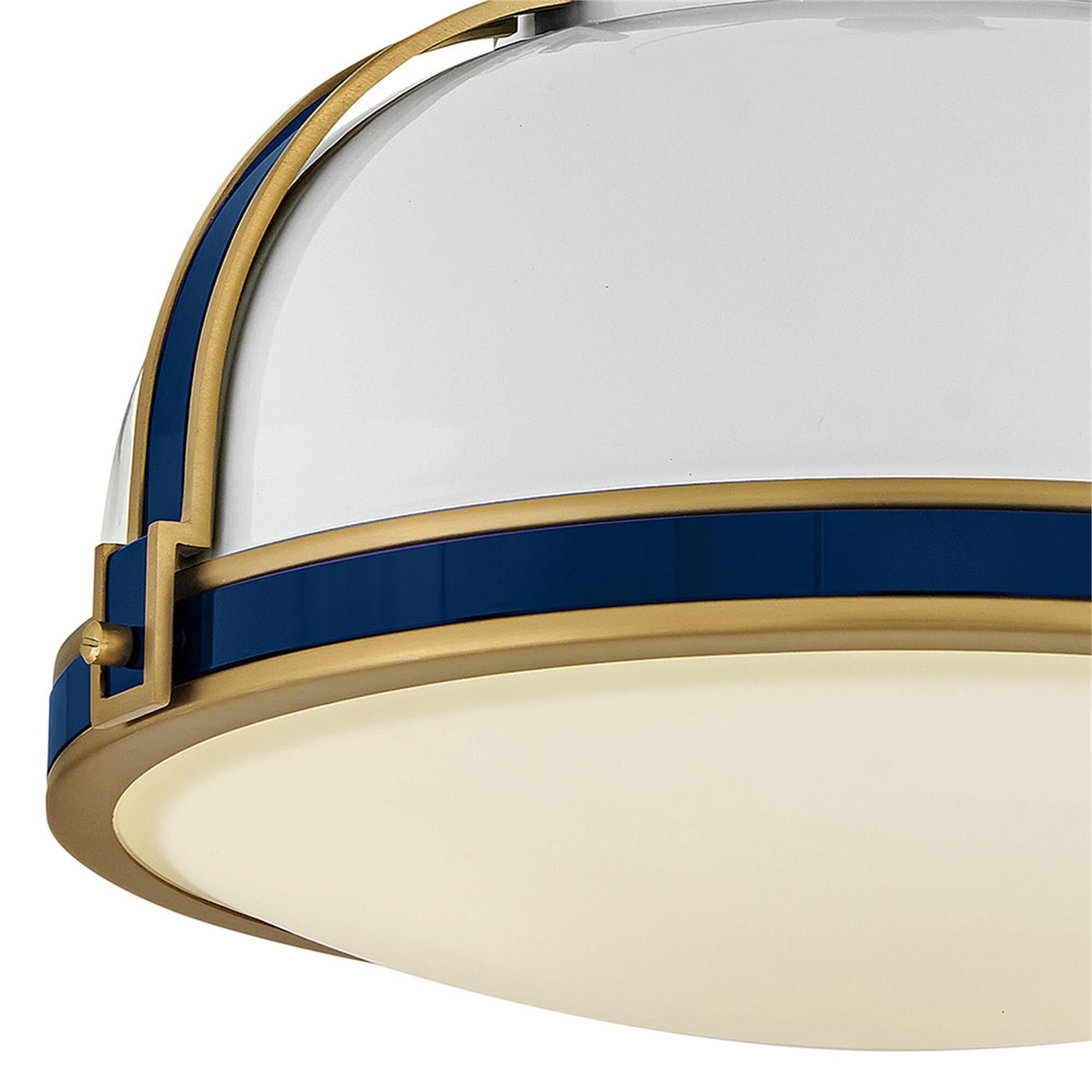 Barton 14 Inch 2 Light Flush Mount,