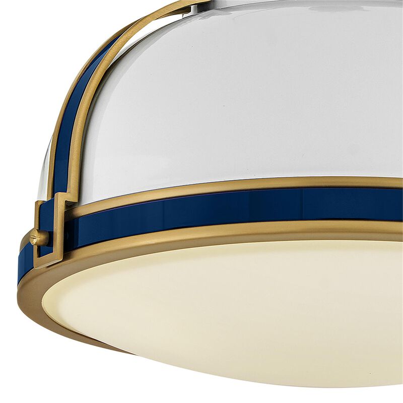 Barton 14 Inch 2 Light Flush Mount by Hinkley