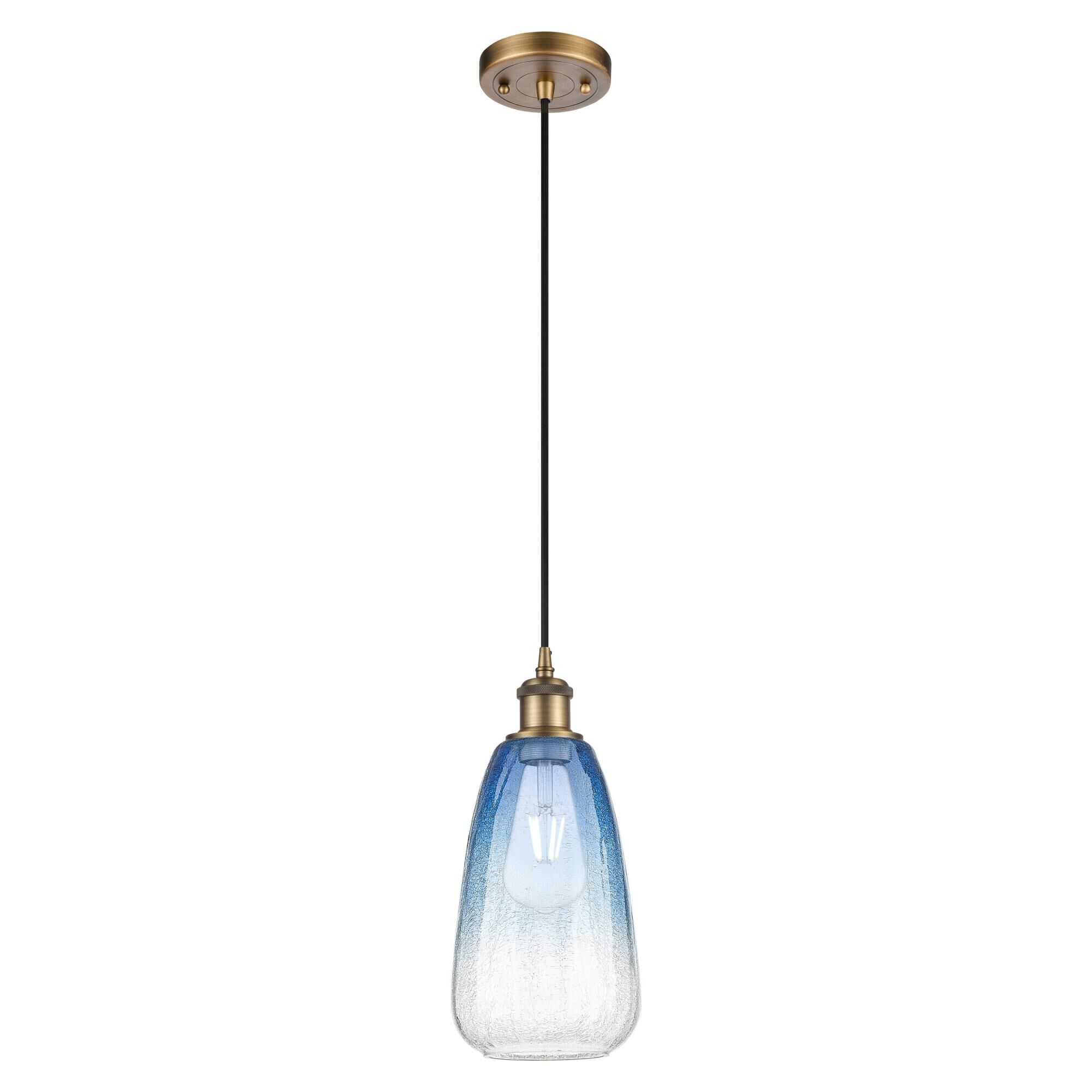 Bruno Marashlian Brookhaven Almond Mini Pendant by Innovations Lighting