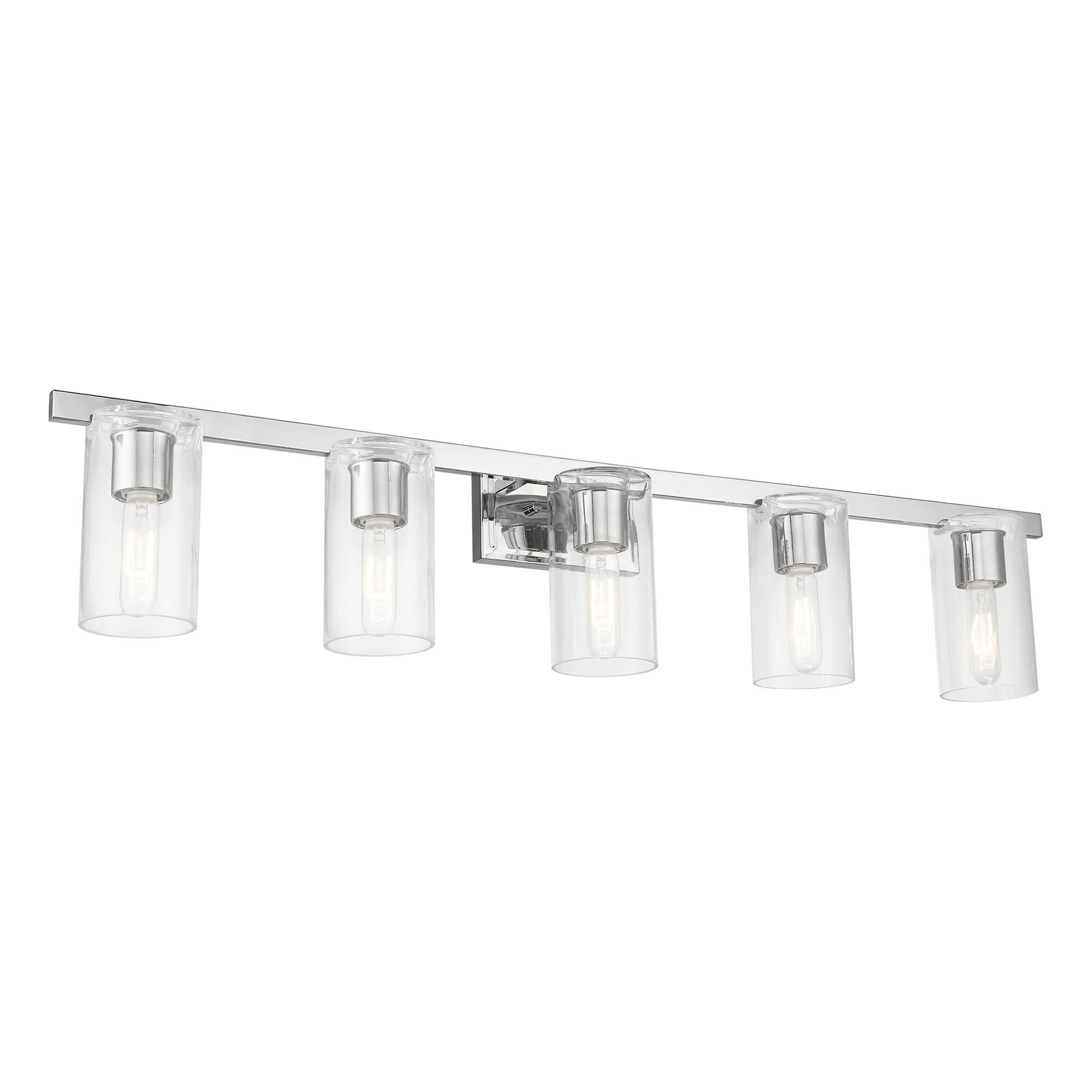 Clarion 42 Inch 5 Light Bath Vanity Light by Livex Lighting