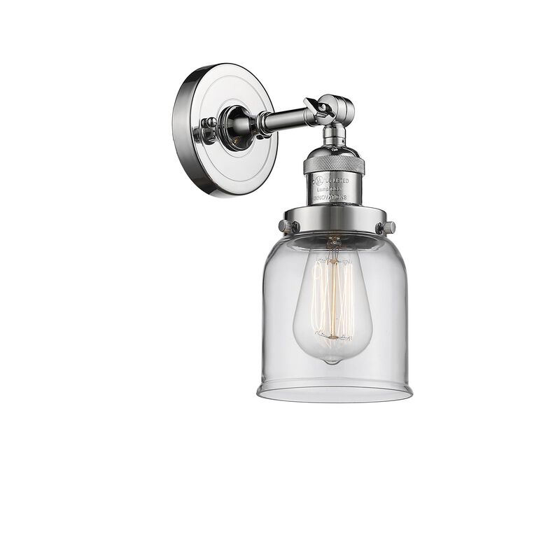 Bruno Marashlian Small Bell 5 Inch 1 Light Semi Flush Mount by Innovations Lighting