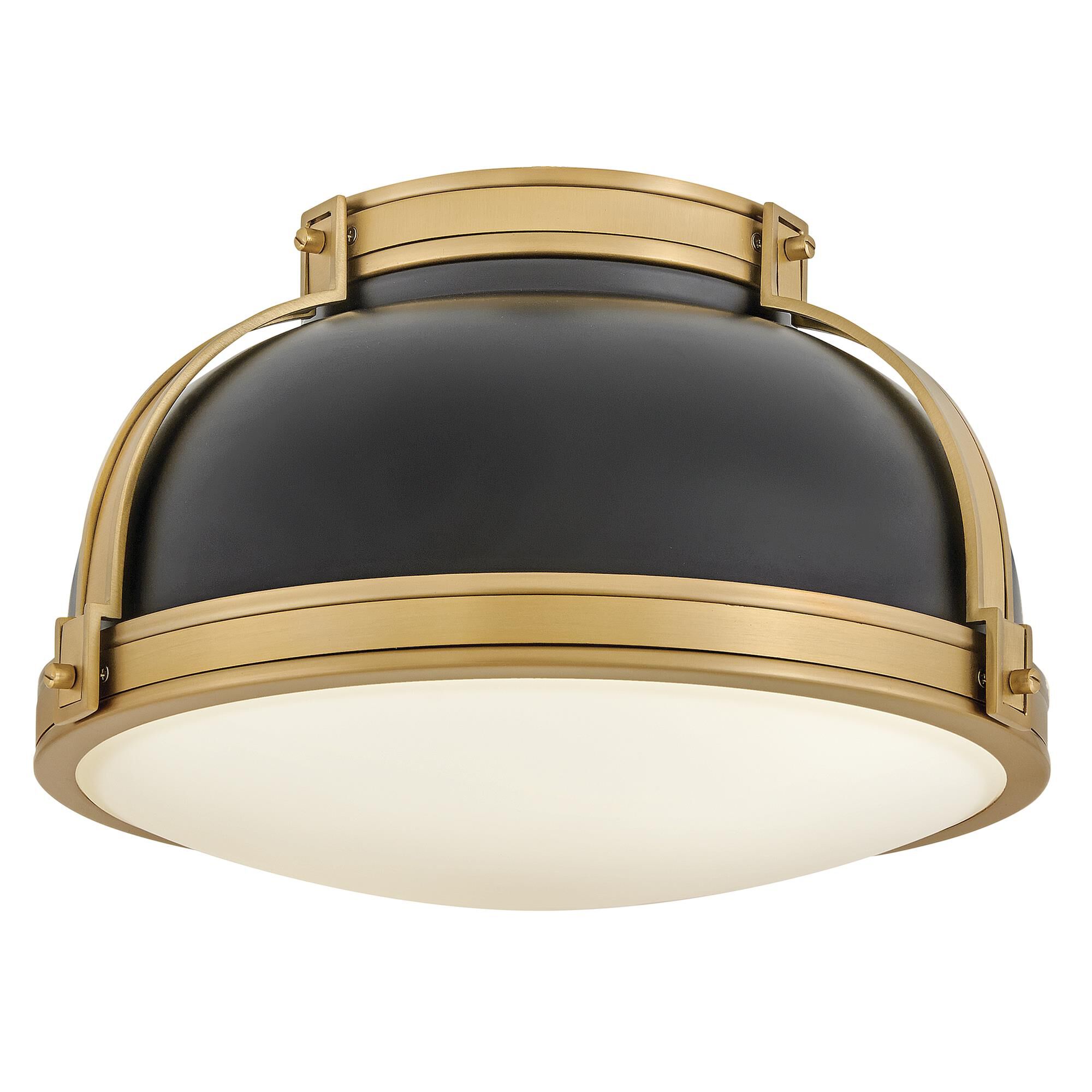 Barton 14 Inch 2 Light Flush Mount,