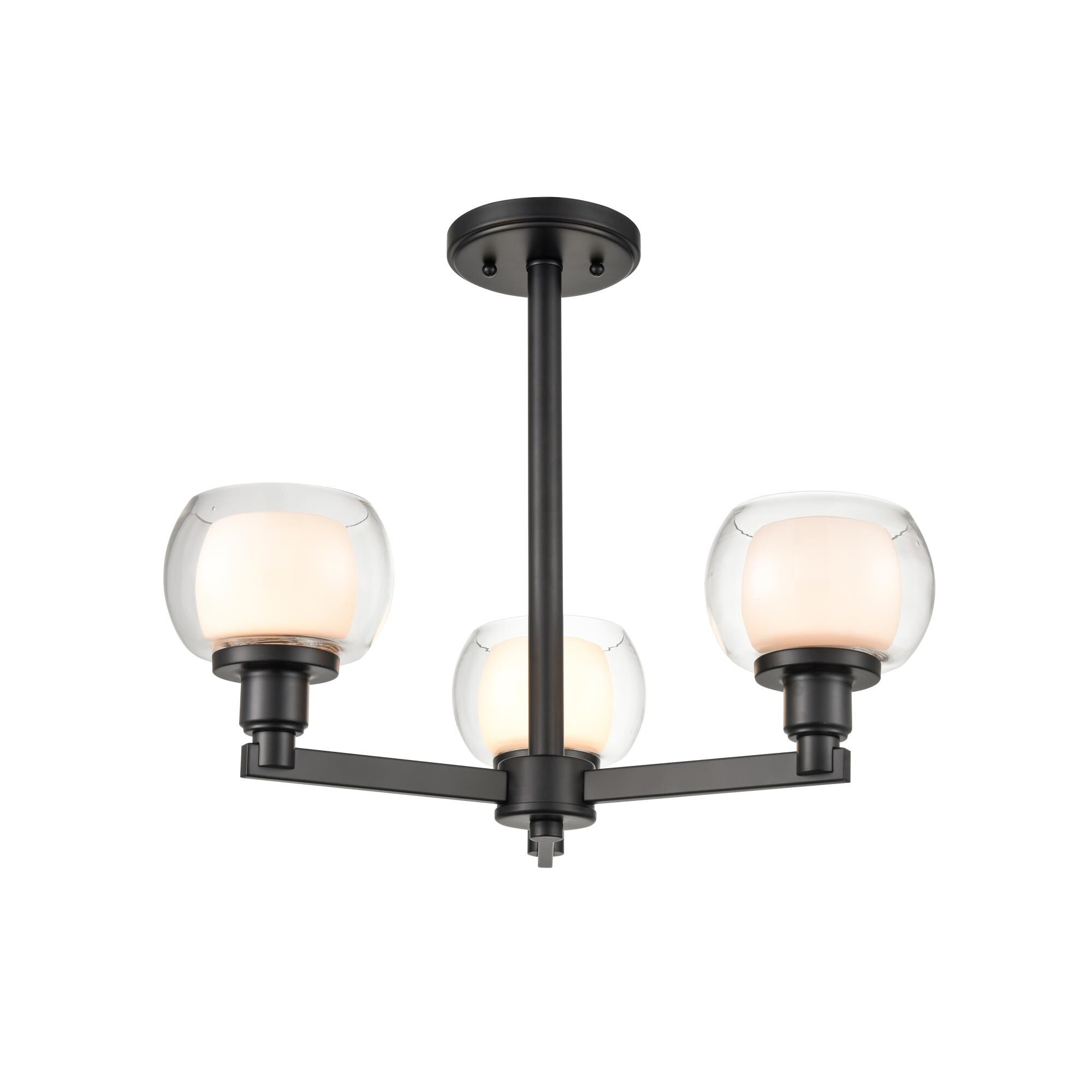 Bruno Marashlian Cairo 19 Inch 3 Light Mini Chandelier by Innovations Lighting