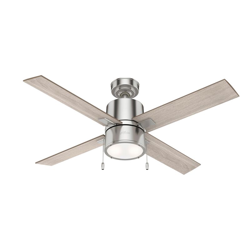 Beck 52 Inch Ceiling Fan with Light Kit by Hunter Fan