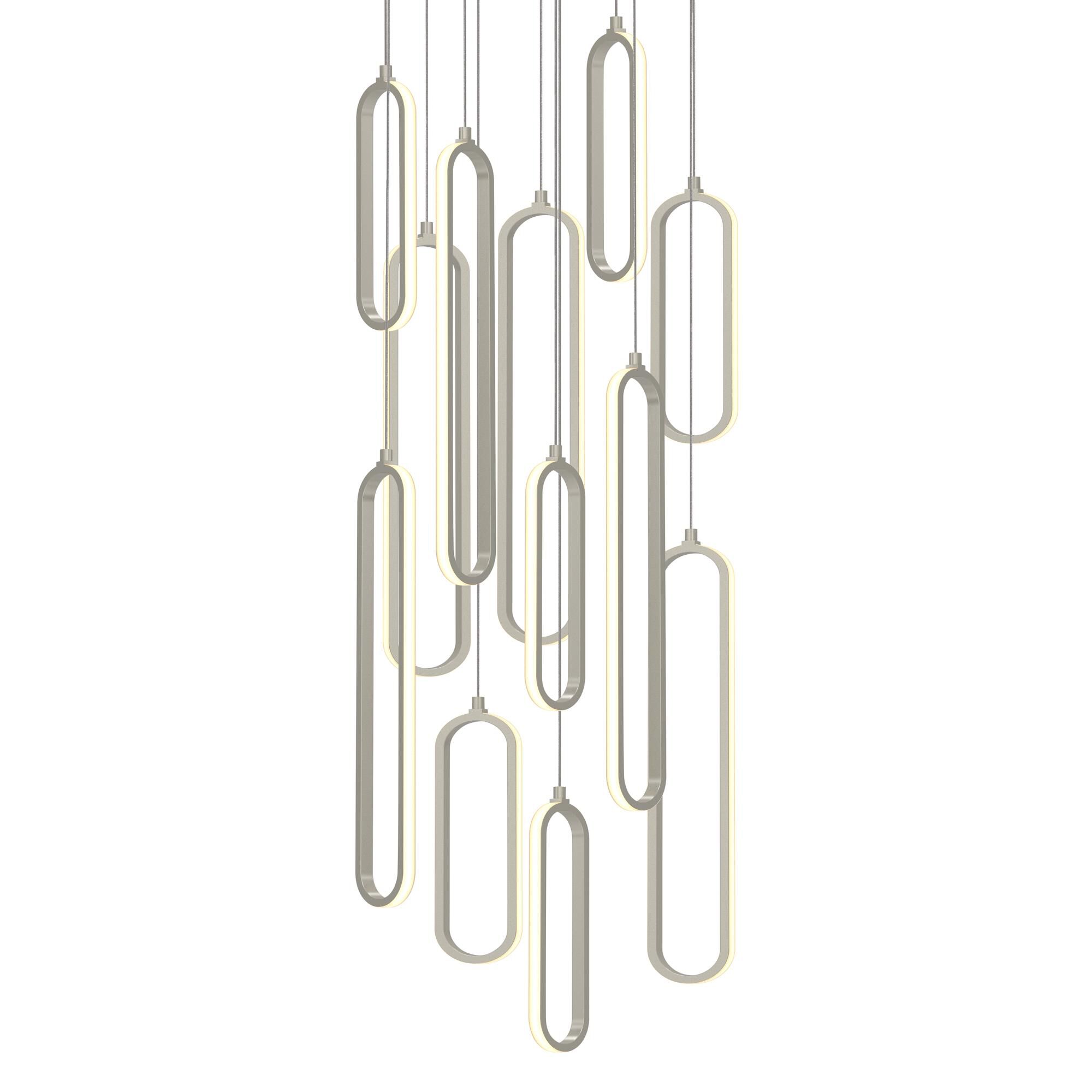 Shown in Painted Nickel finish and Painted Nickel shade