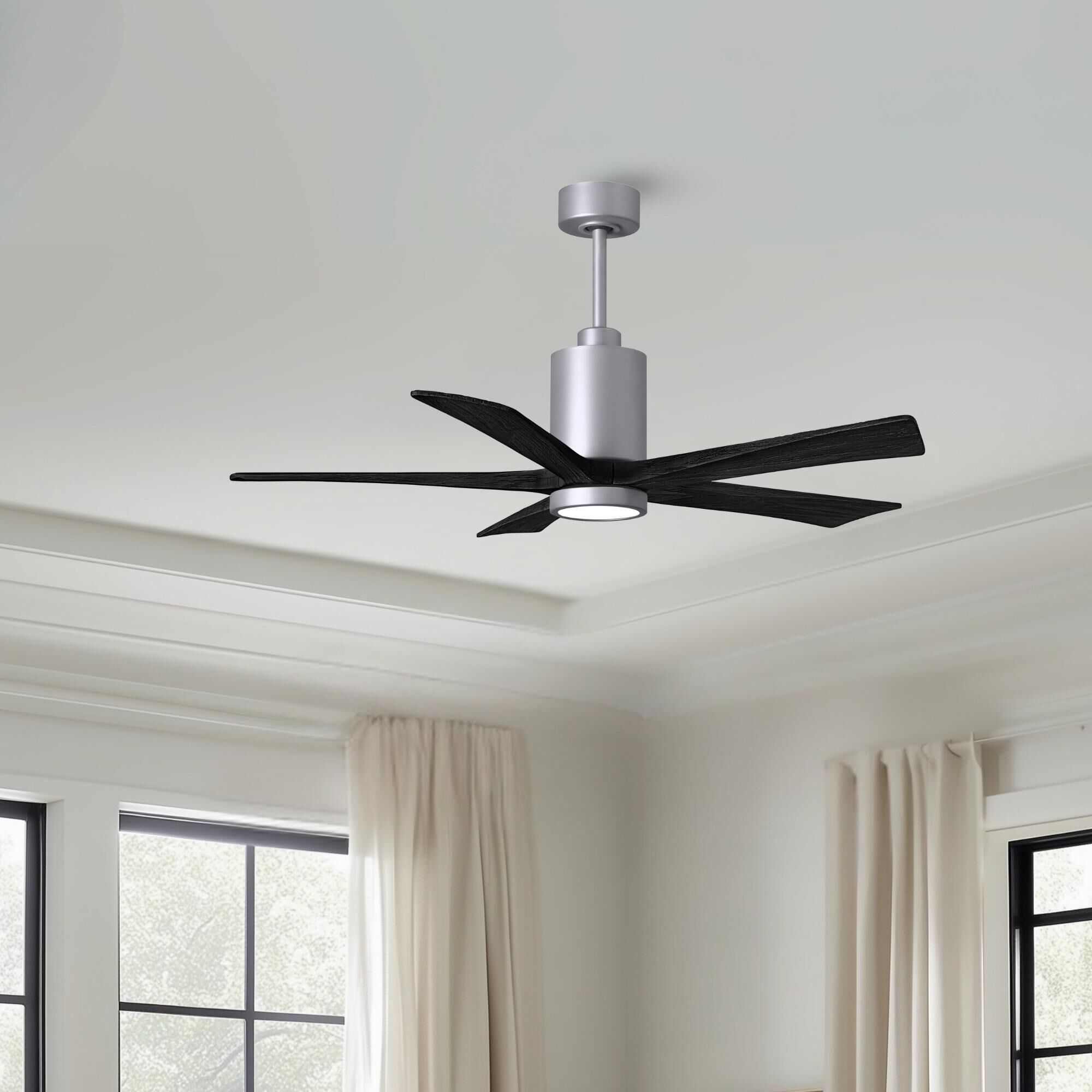 Patricia 52 Inch Ceiling Fan with Light Kit by Matthews Fan Company