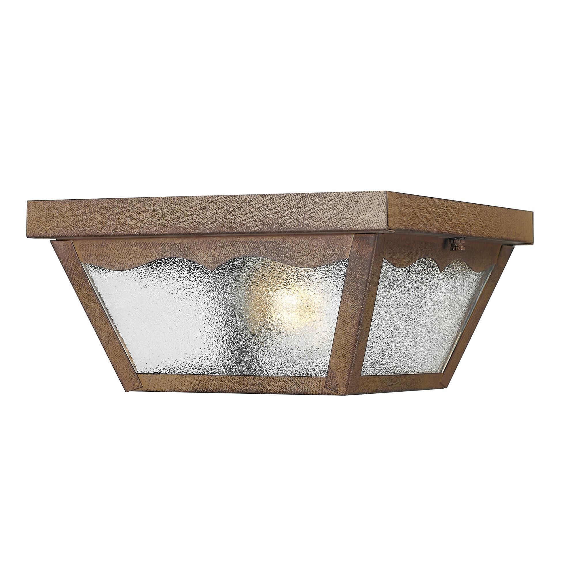 Shown in Burled Walnut finish and Clear glass and Clear Textured Glass Panes shade