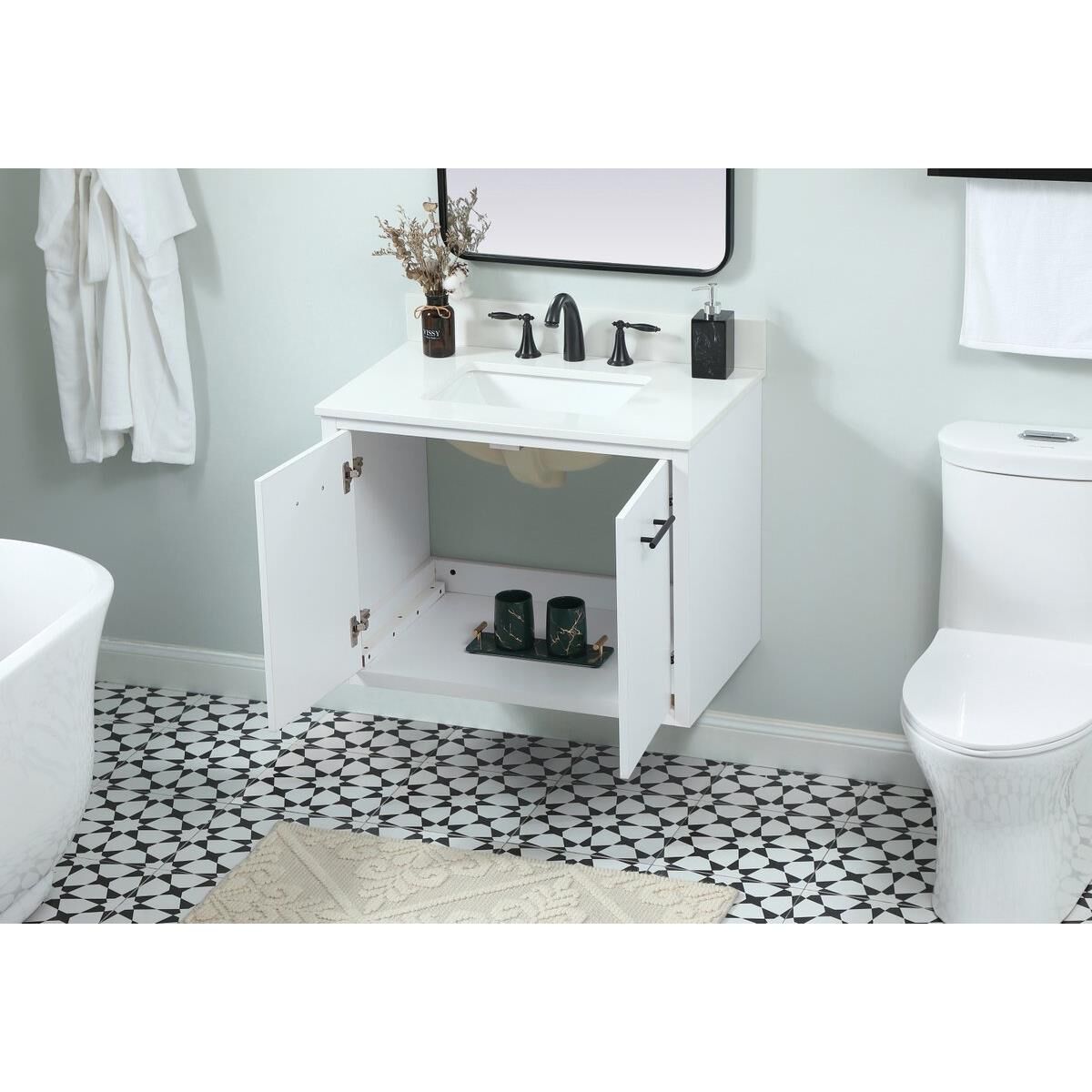 Cyrus Bath Vanity by Elegant Decor
