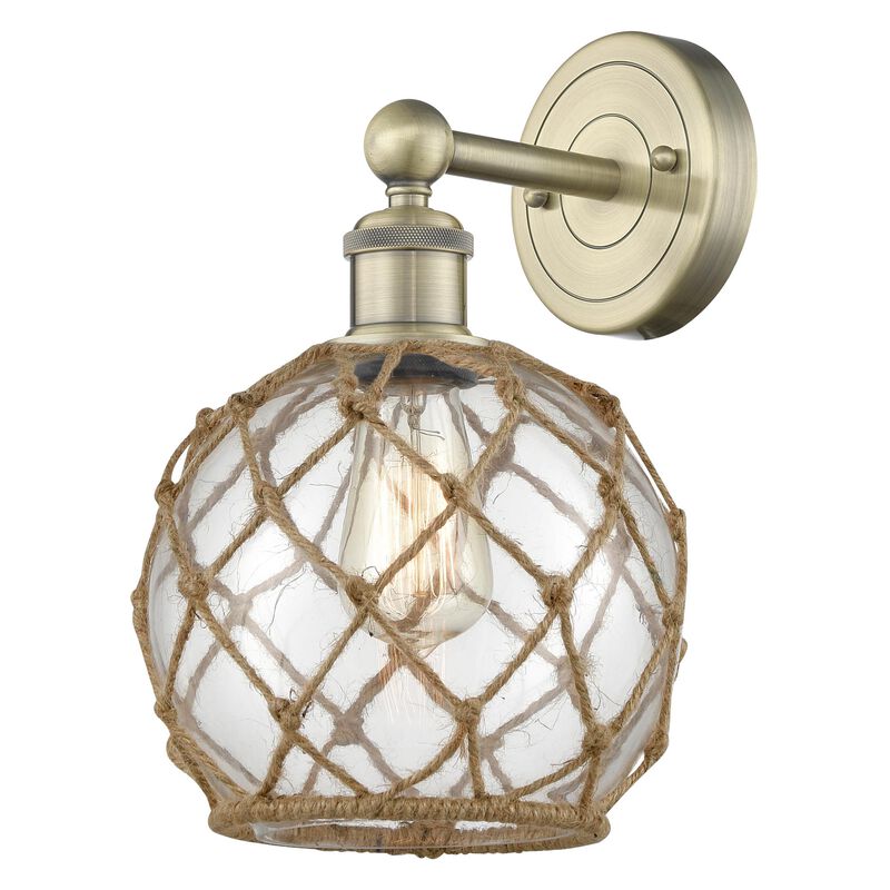 Bruno Marashlian Farmhouse Rope 12 Inch Wall Sconce by Innovations Lighting