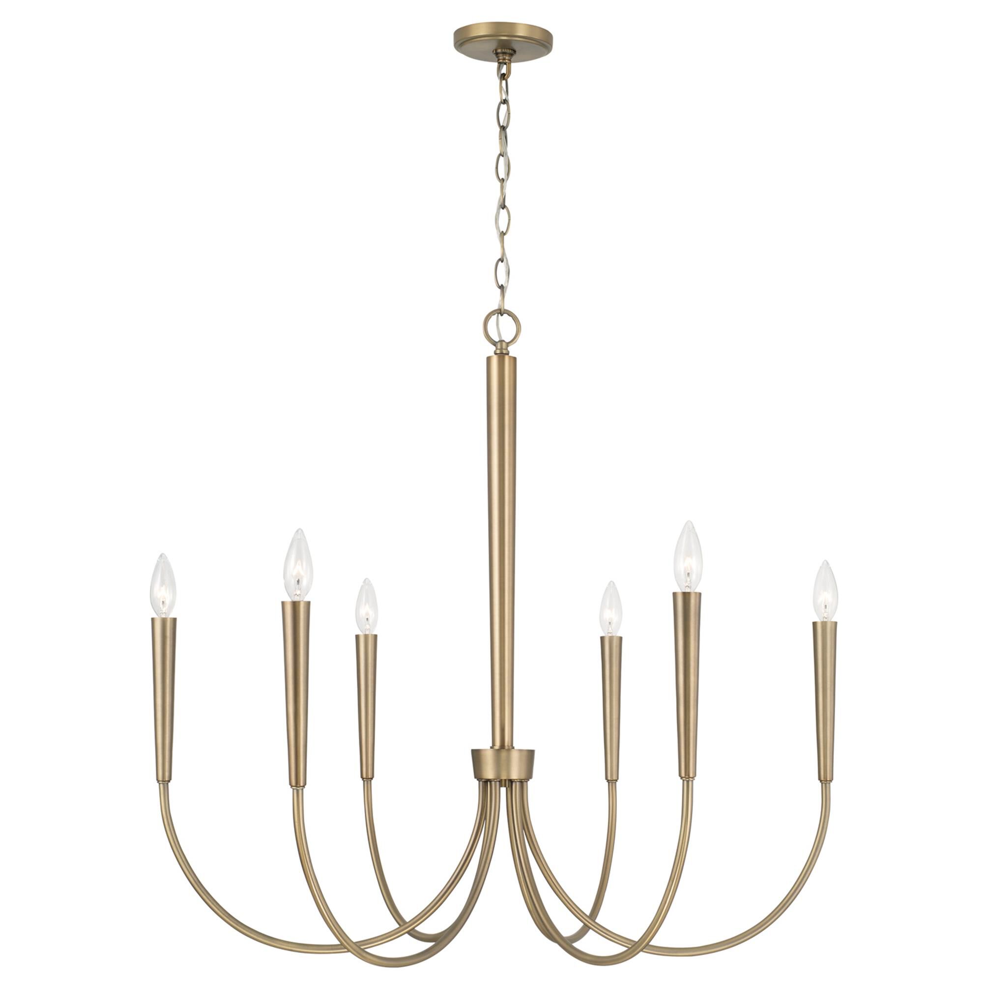 Shown in Aged Brass finish