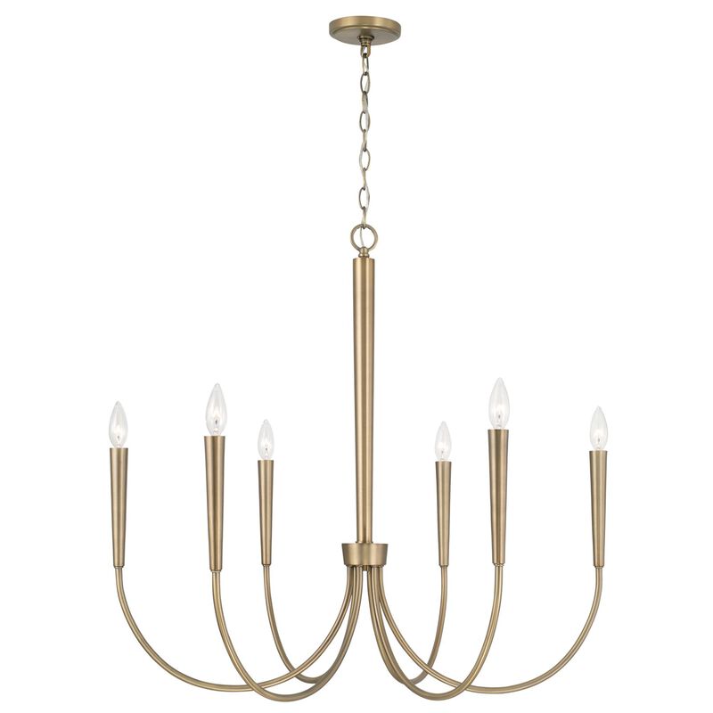 Holden 33 Inch 6 Light Chandelier by Capital Lighting Fixture Company