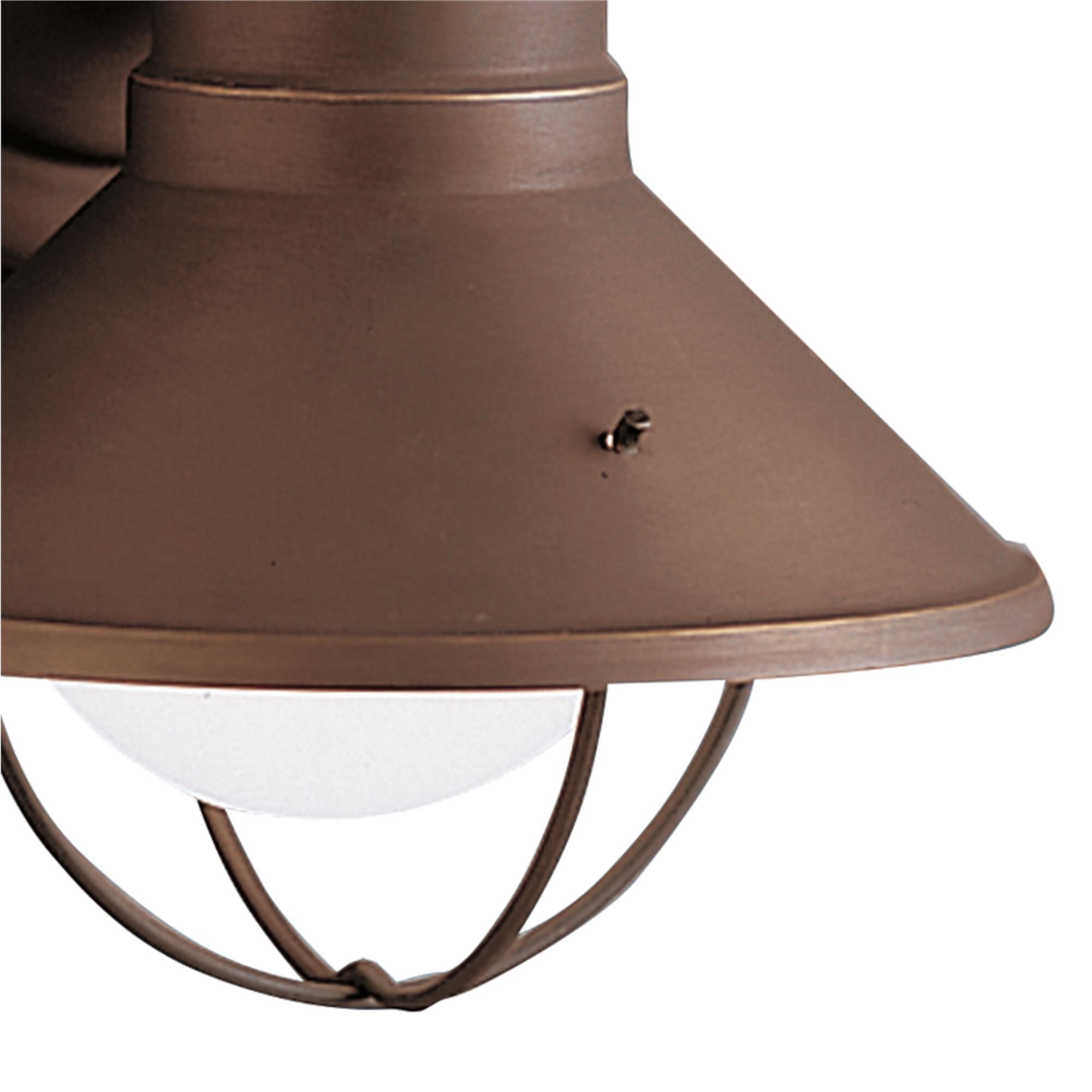 Seaside 7 Inch Tall 1 Light Outdoor Wall Light,