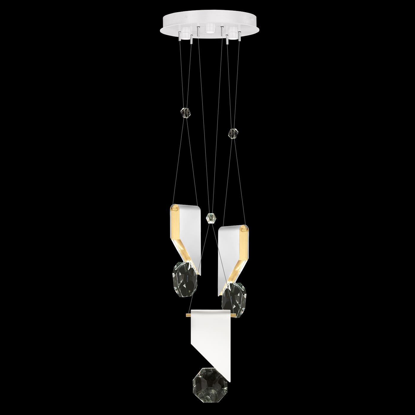Aria 16 Inch Multi Light Pendant by Fine Art Handcrafted Lighting