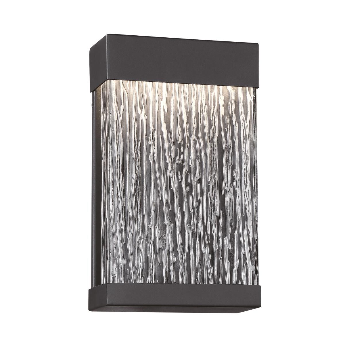 Shown in Black finish and Black Wood Grain Glass shade and Glass accent