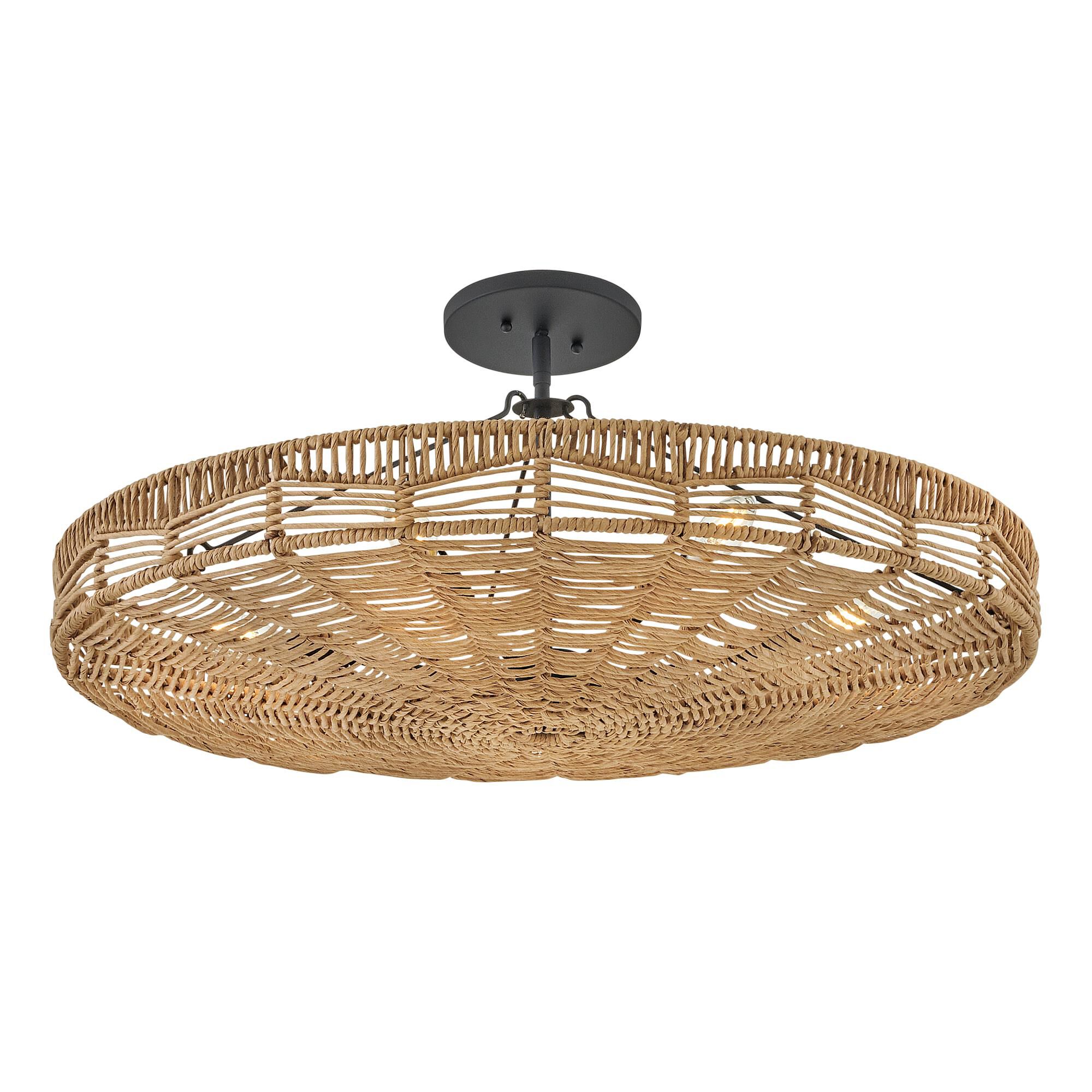 Shown in Black with Natural Shade finish