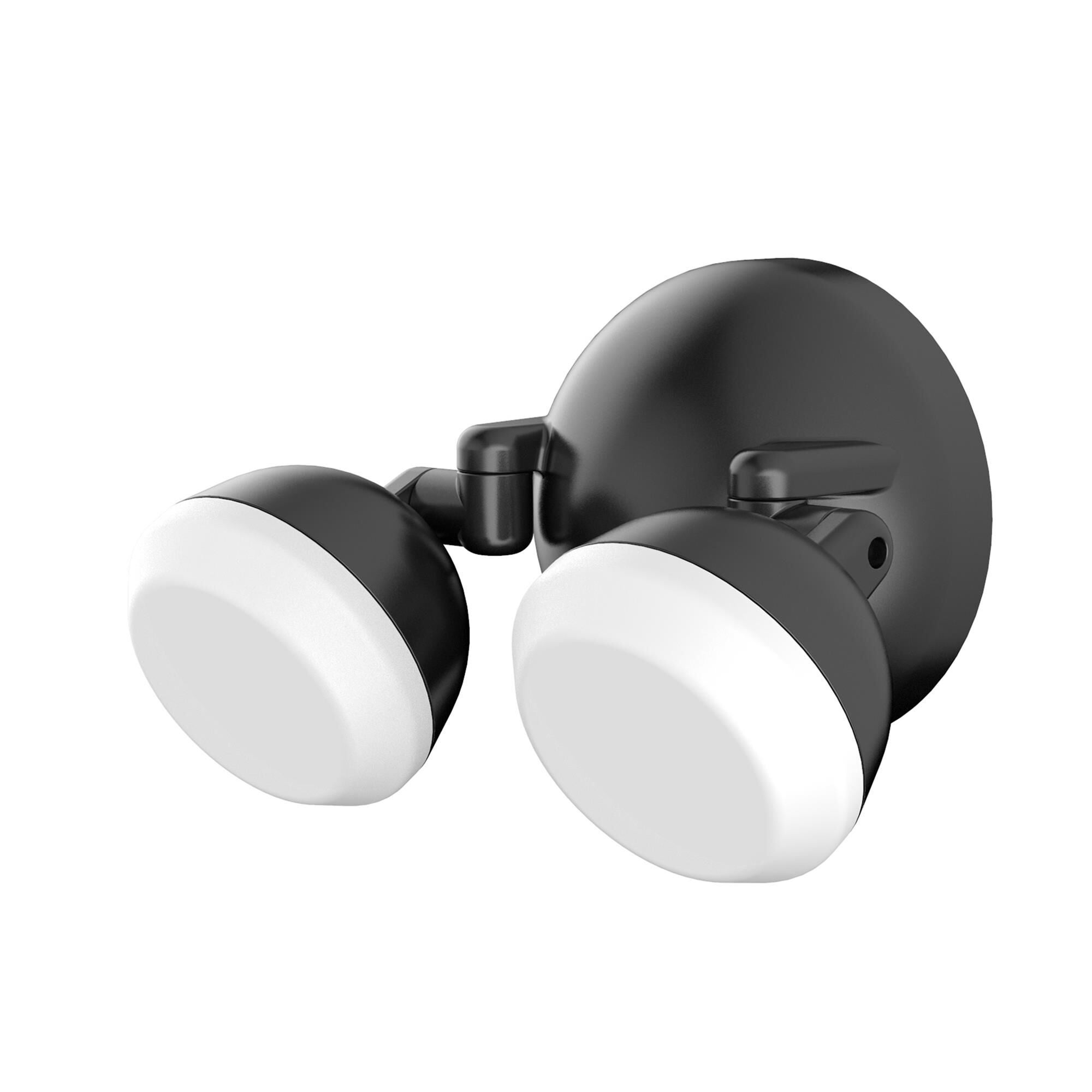 Shown in Black finish and Black Polycarbonate shade