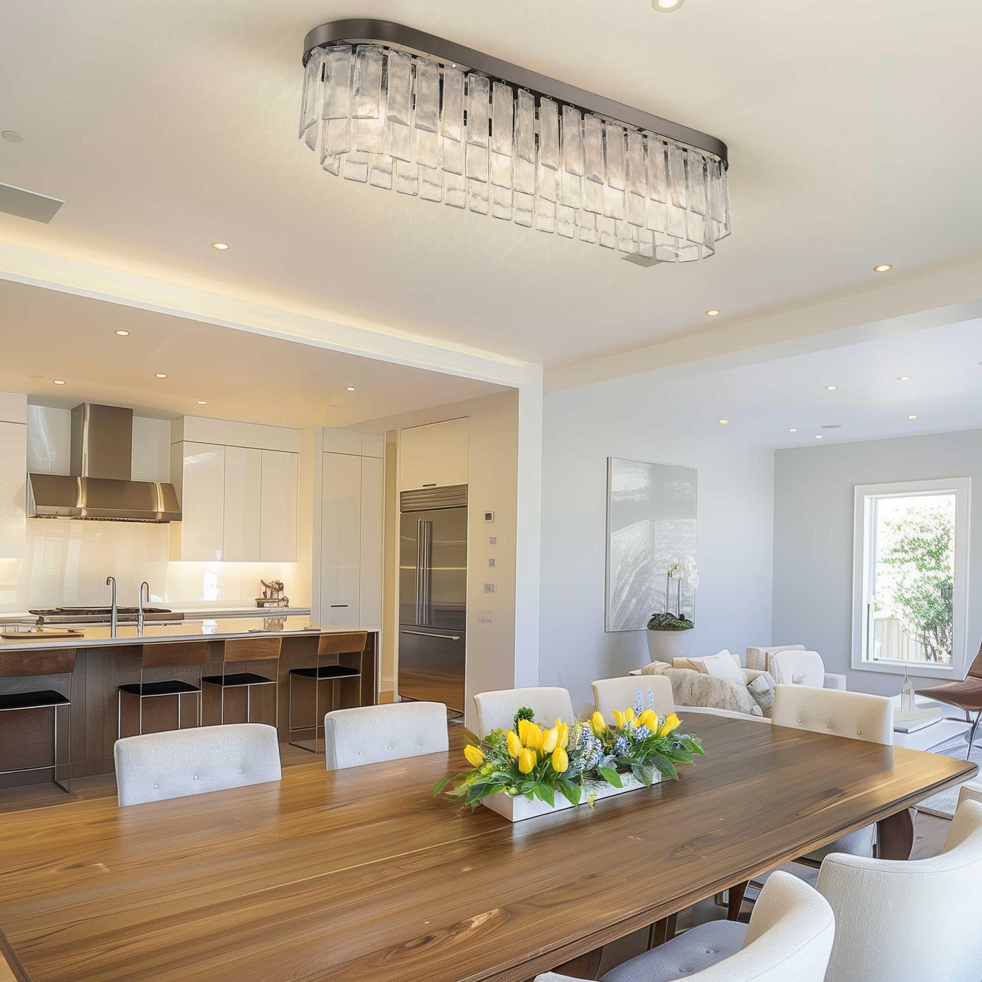 Ciara 10 Inch Flush Mount by Golden Lighting