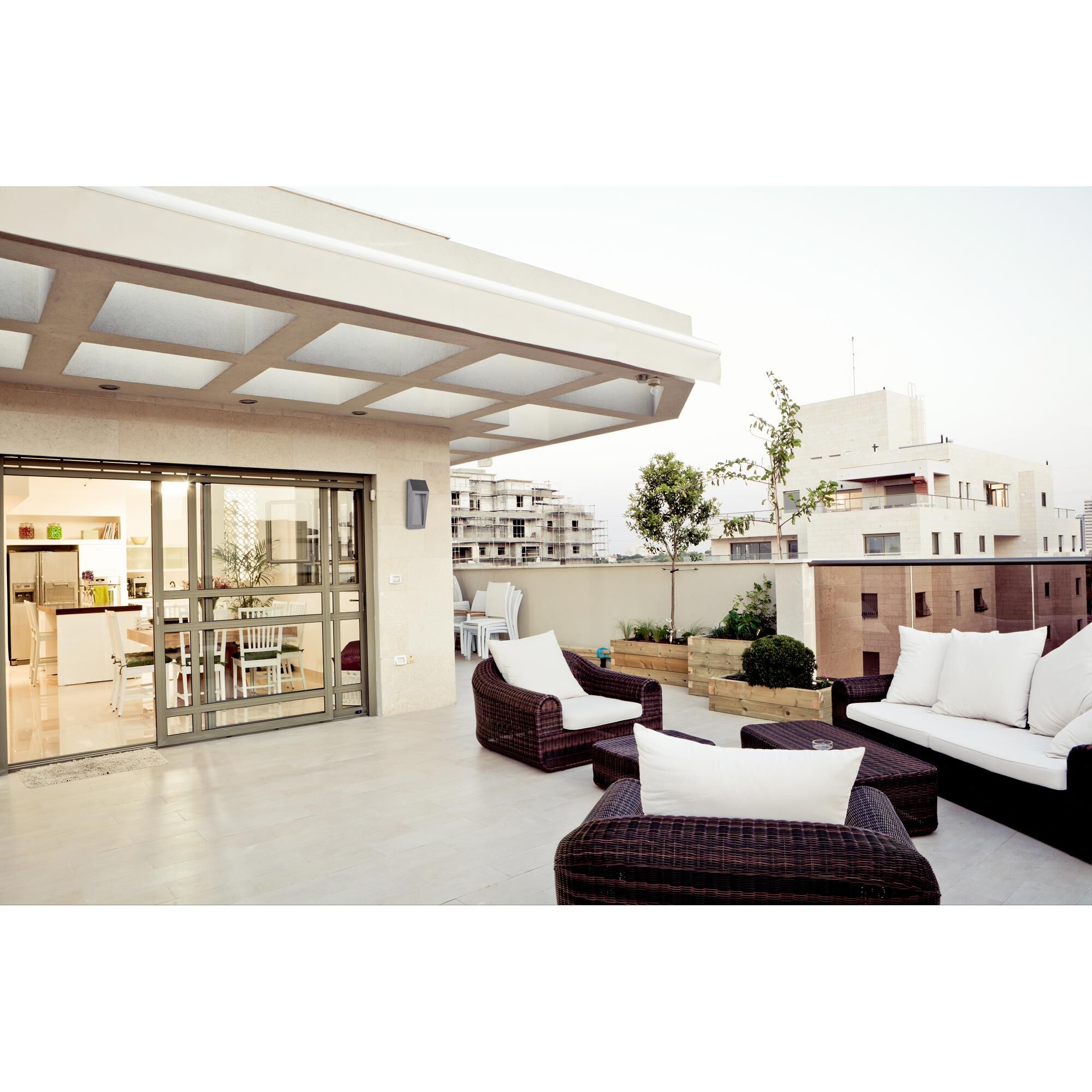 Shown in Oiled Bronze (Outdoor) finish and 0.0 glass and 0.0 shade