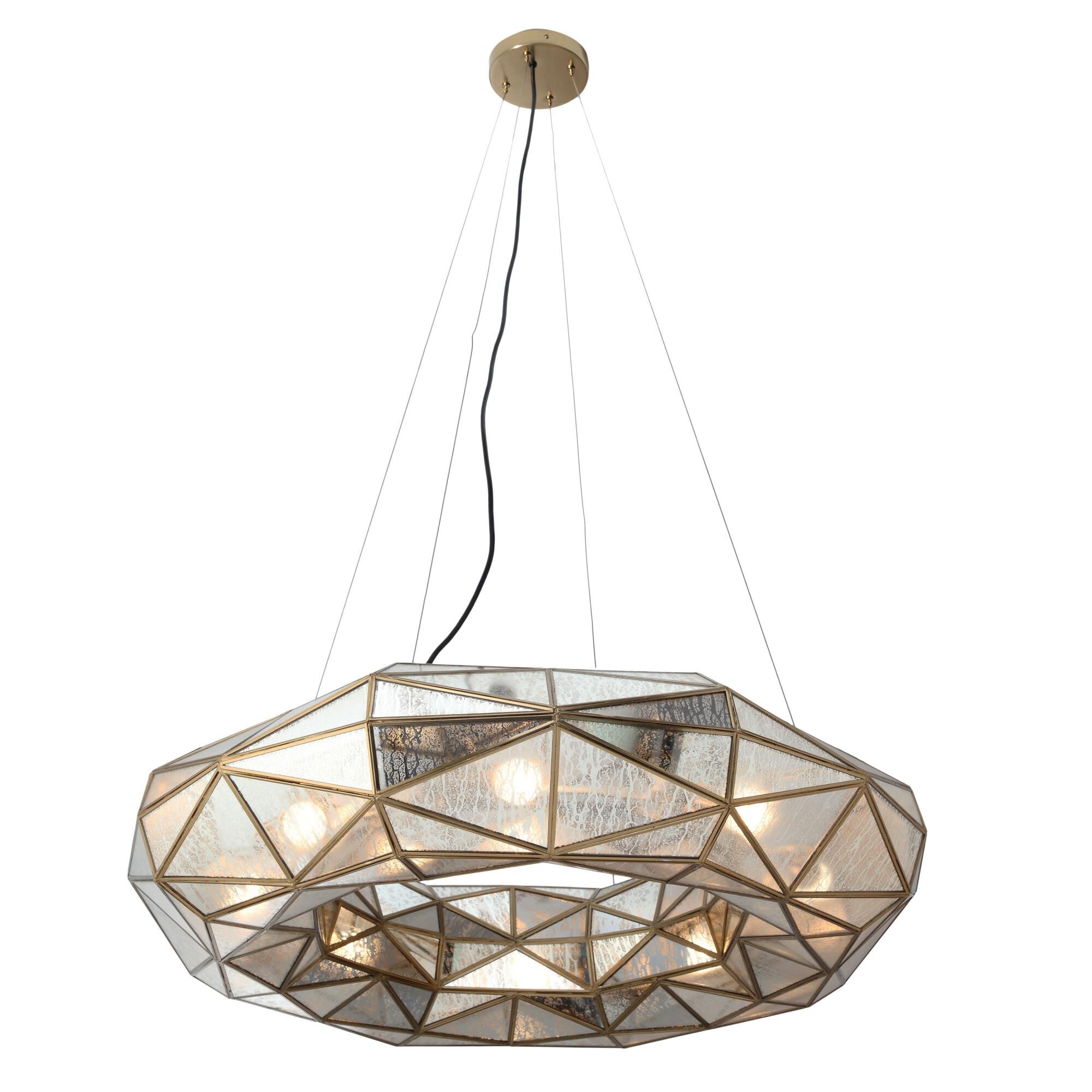 Geo-Gem Large Pendant by Metropolitan Lighting
