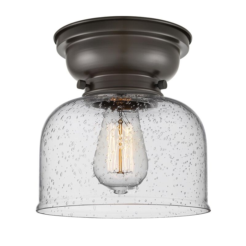 Bruno Marashlian Large Bell 8 Inch 1 Light Flush Mount by Innovations Lighting