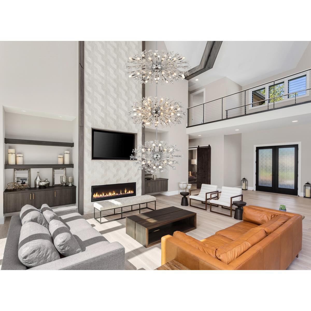 Vera 26 Inch Chandelier by Elegant Lighting