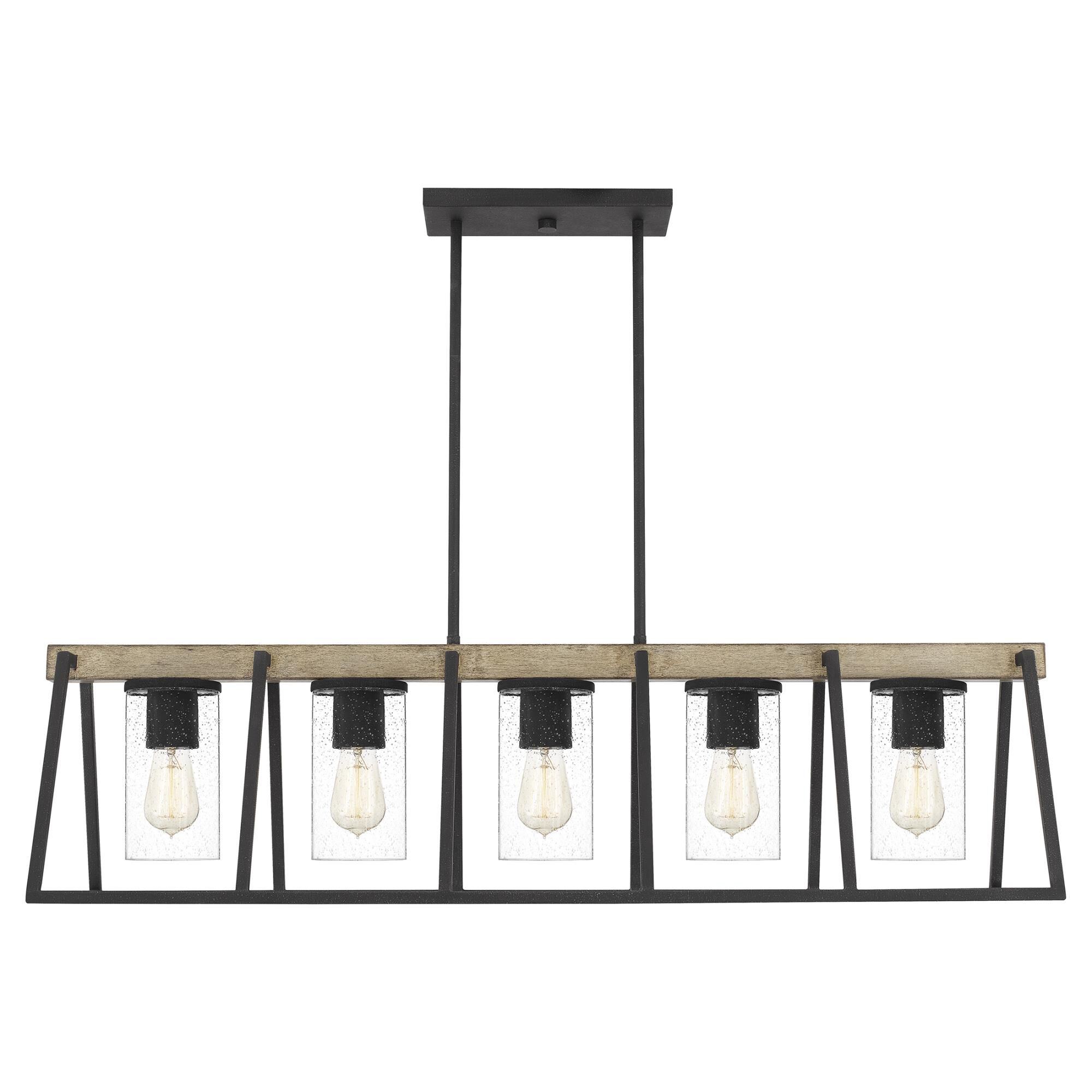 Brockton 42 Inch 5 Light Linear Suspension Light by Quoizel