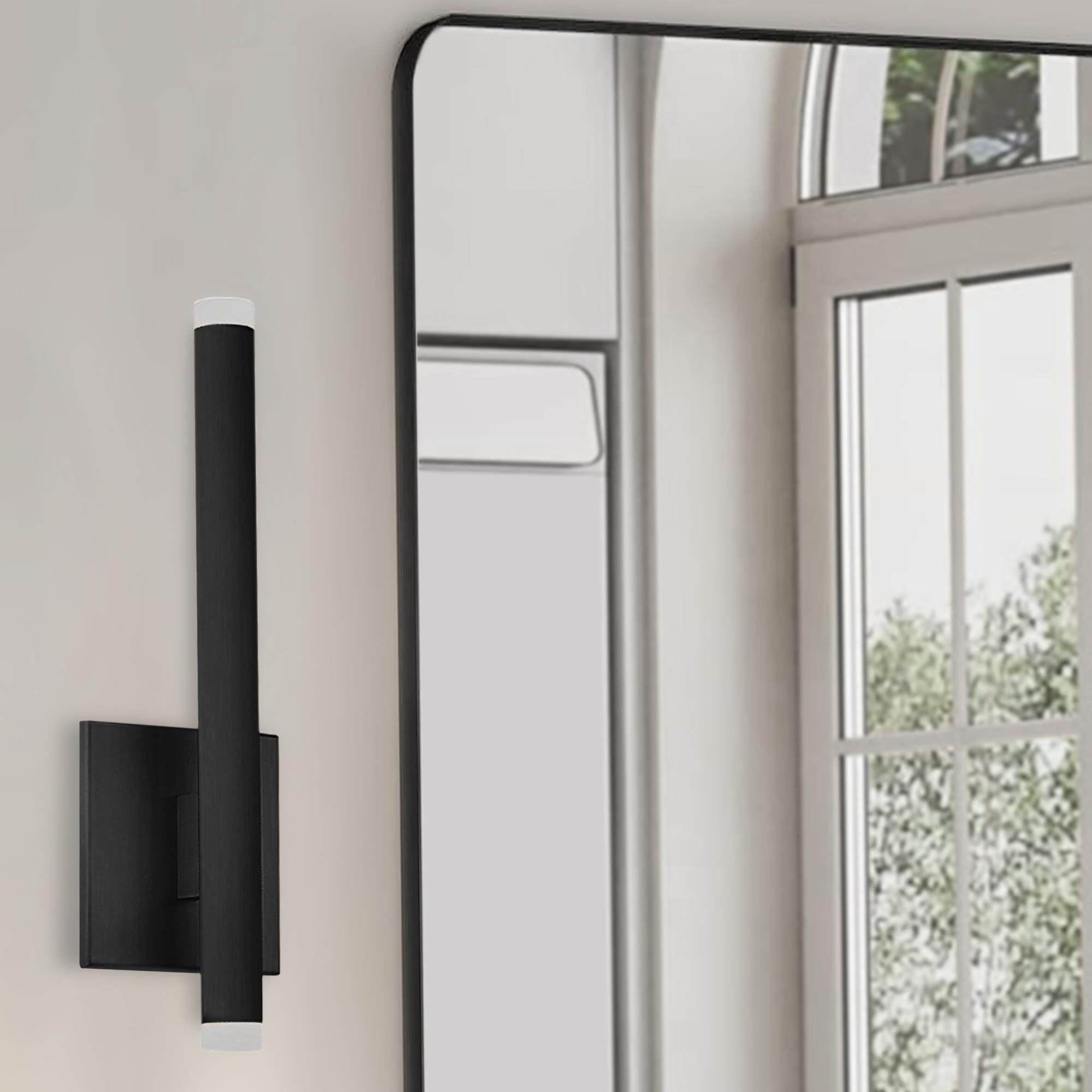 Shown in Black and Frosted finish