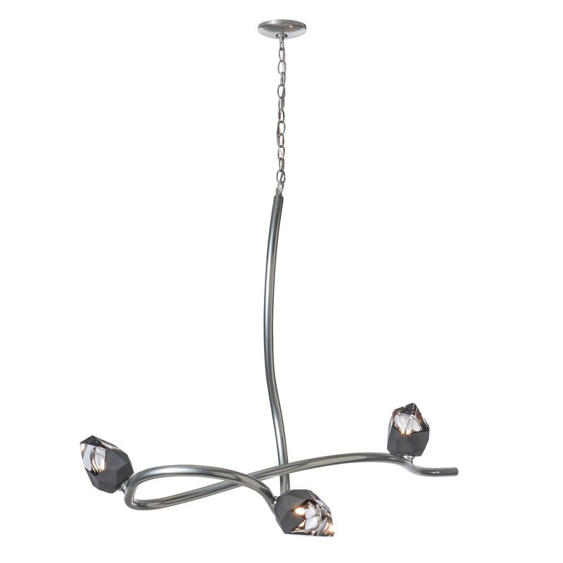 Glacier 22 Inch 3 Light Multi Light Pendant by Hubbardton Forge